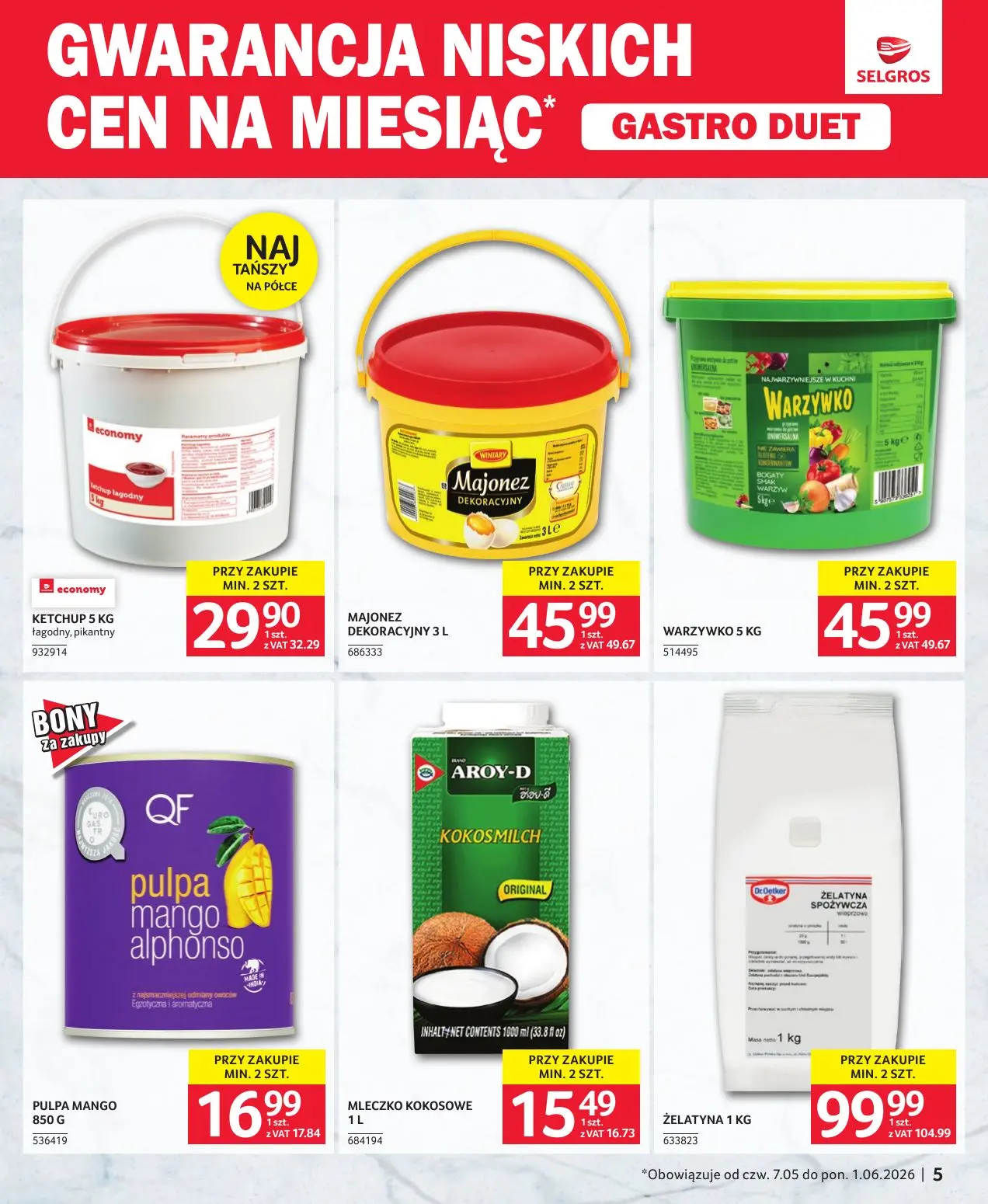 gazetka promocyjna SELGROS Gastro Duet - Strona 5