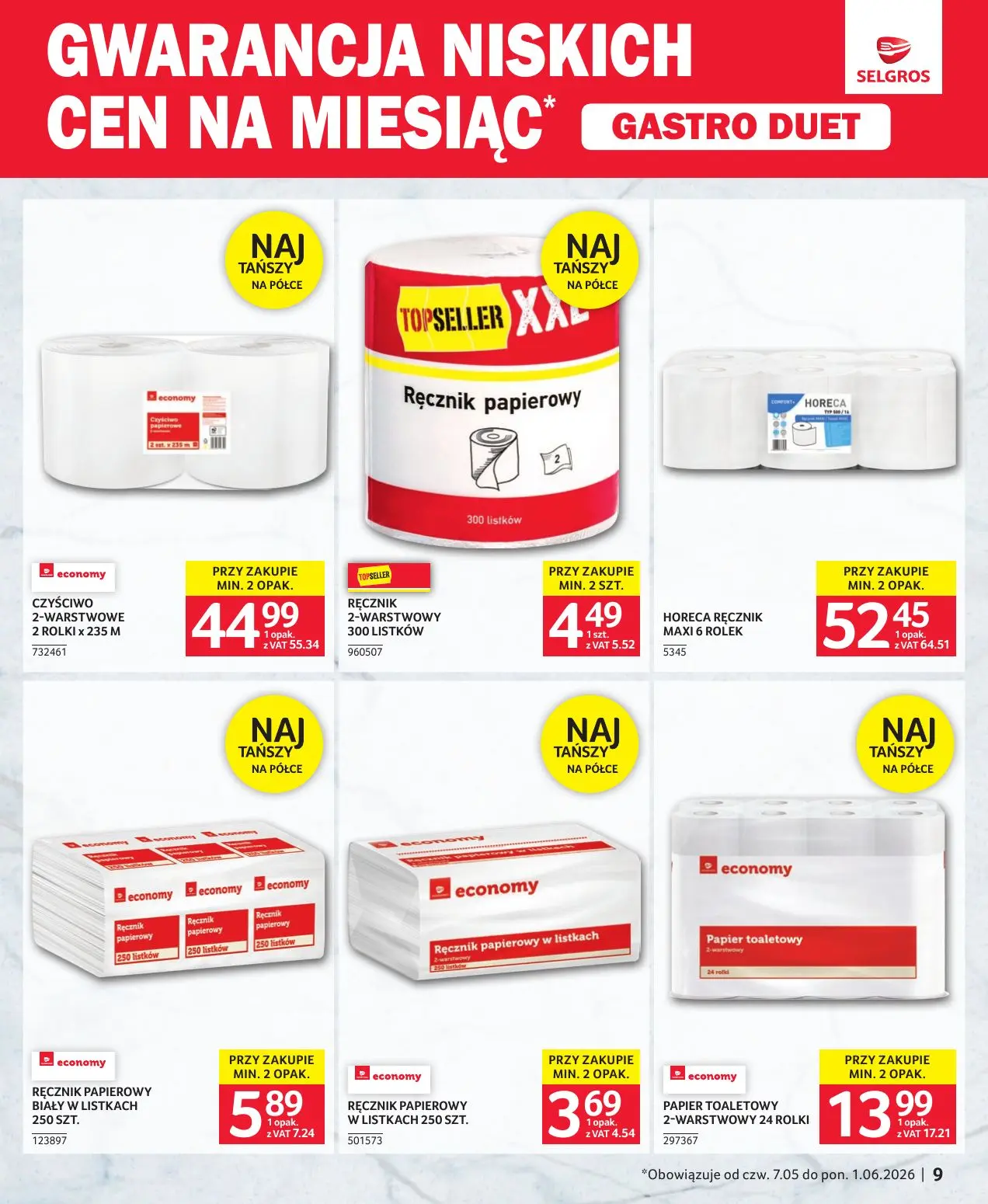 gazetka promocyjna SELGROS Gastro Duet - Strona 9