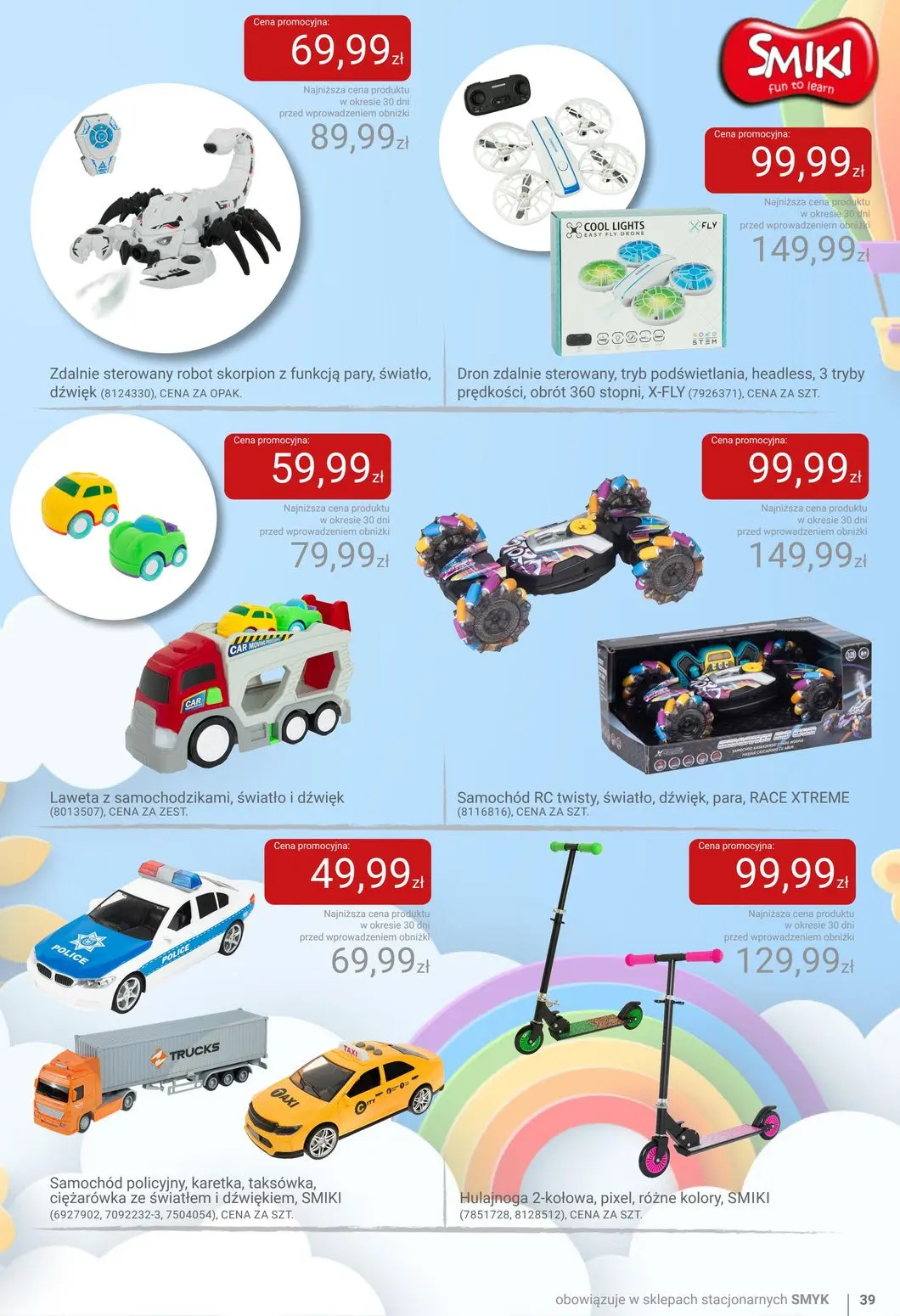 gazetka promocyjna Smyk Dzień Dziecka - Strona 39