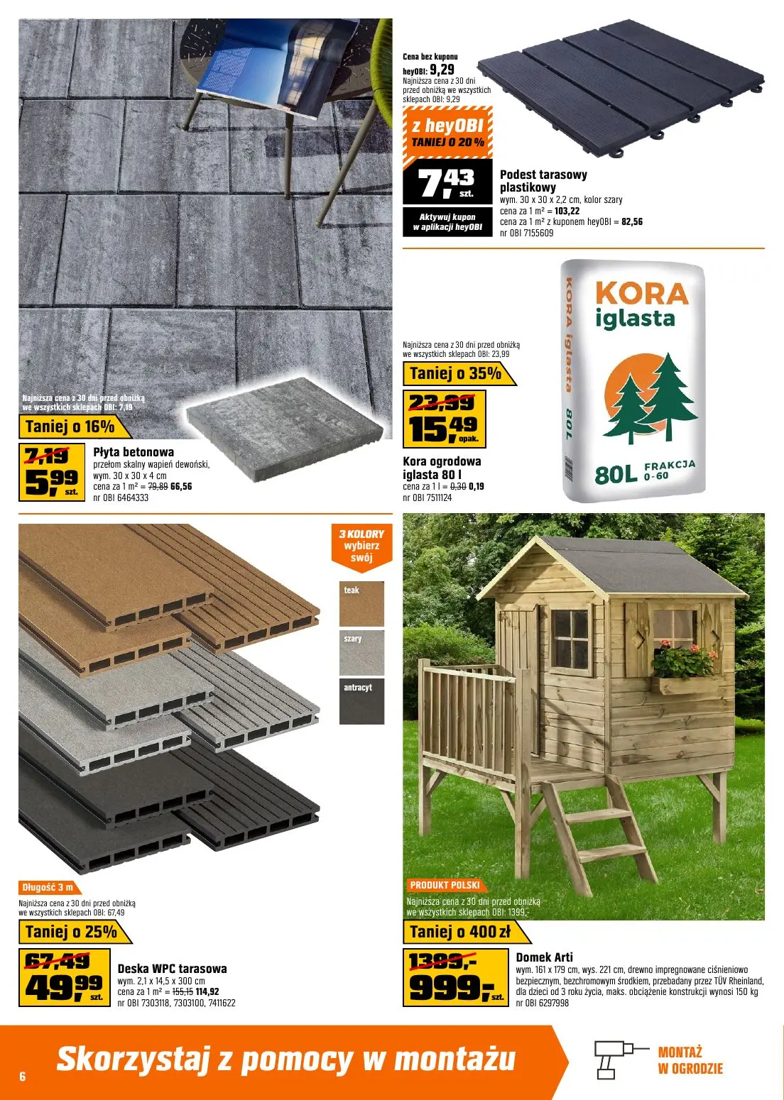 gazetka promocyjna OBI Stworzone do odpoczynku w ogrodzie - Strona 6