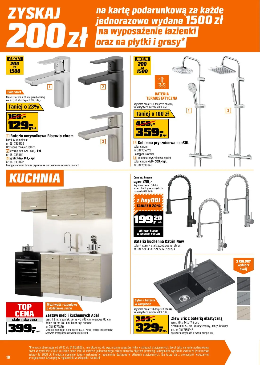 gazetka promocyjna OBI Stworzone do odpoczynku w ogrodzie - Strona 18