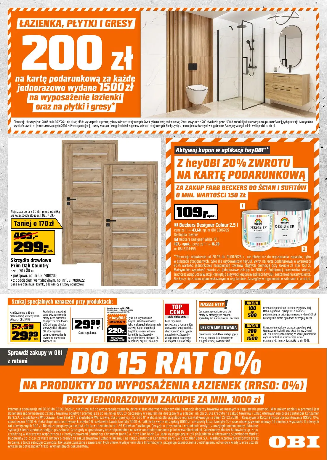 gazetka promocyjna OBI Stworzone do odpoczynku w ogrodzie - Strona 20