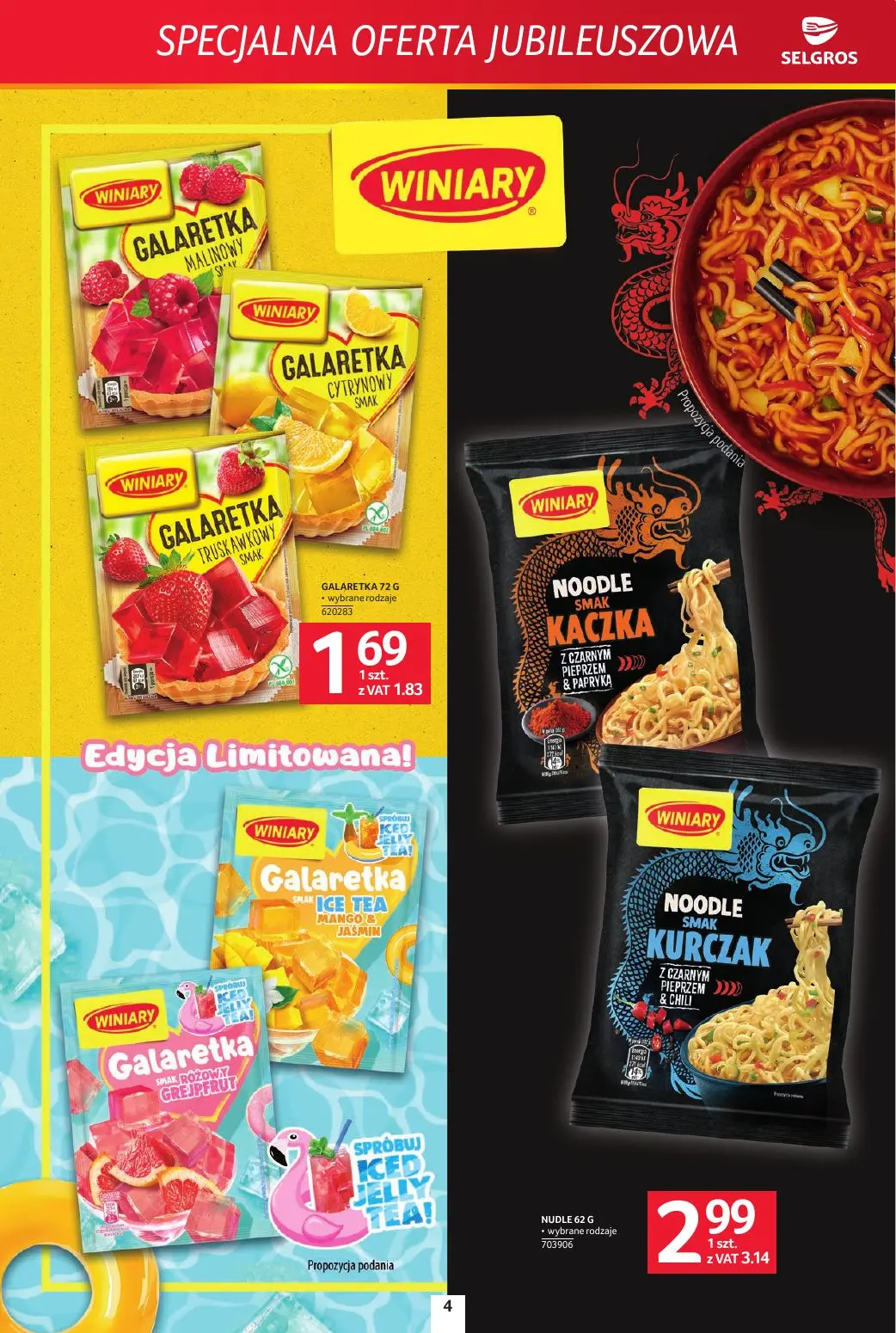 gazetka promocyjna SELGROS Specjalna Oferta Jubileuszowa - Strona 4