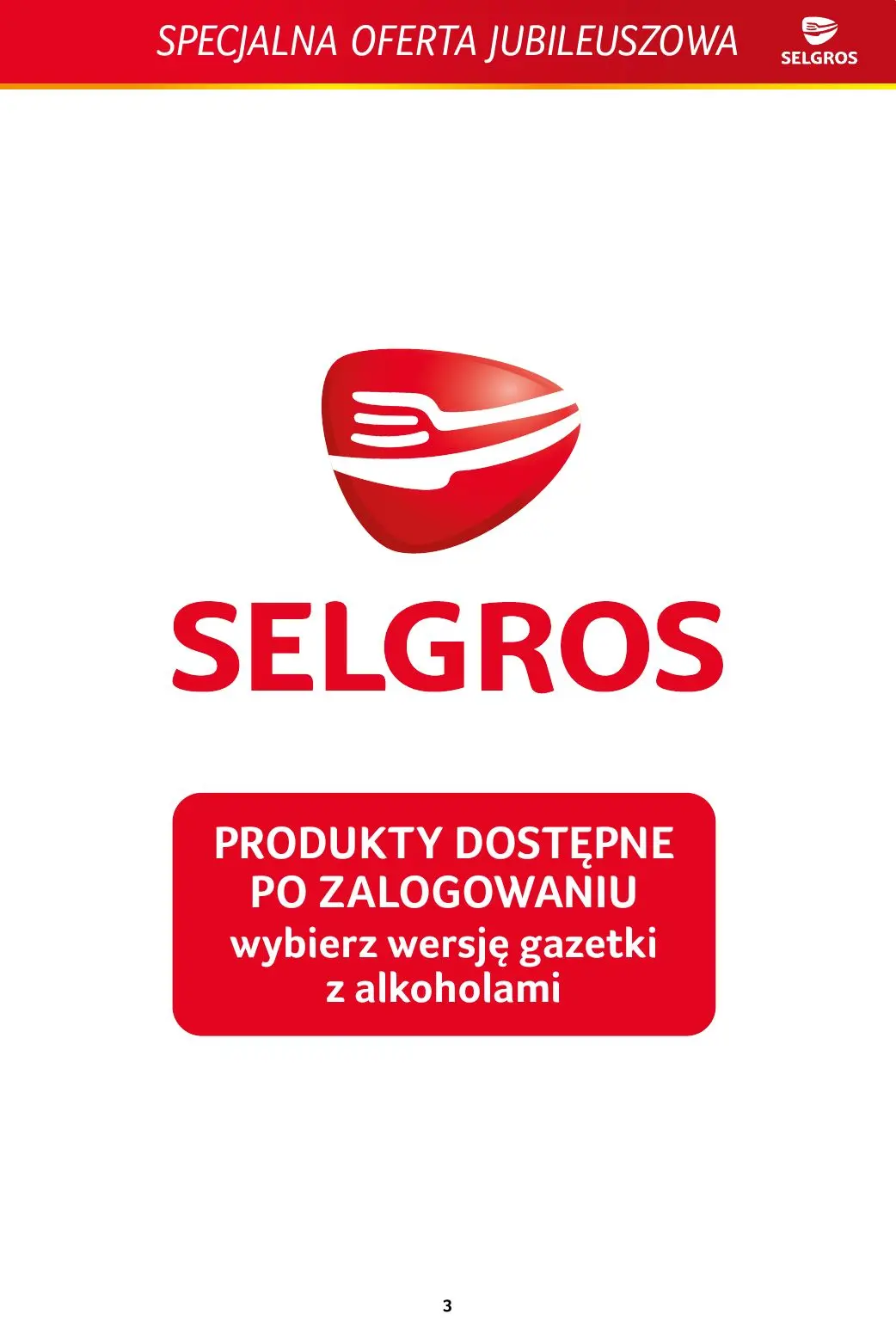 gazetka promocyjna SELGROS Specjalna Oferta Jubileuszowa - Strona 5