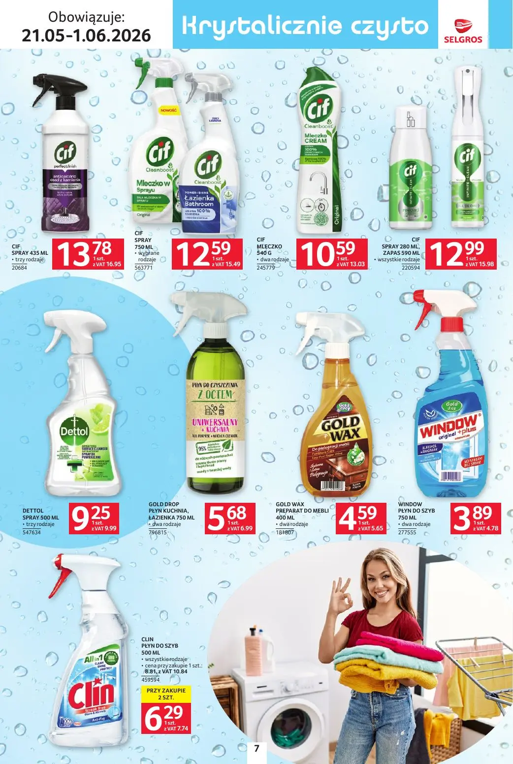 gazetka promocyjna SELGROS Katalog Sprzątanie
 - Strona 7