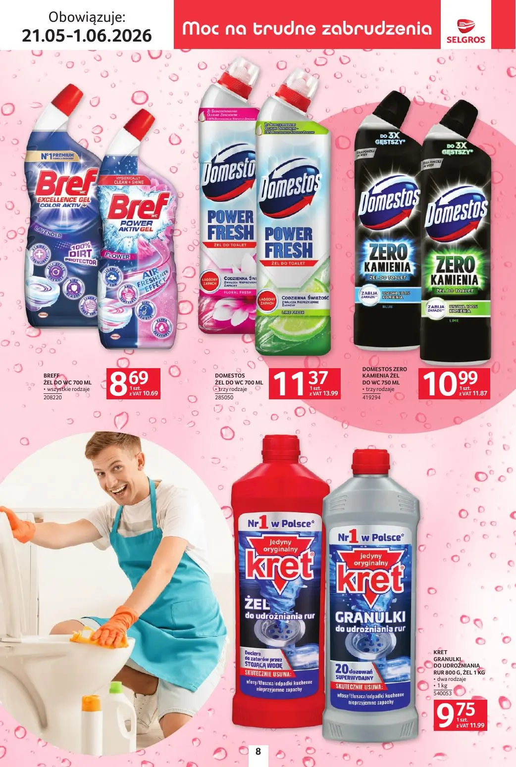 gazetka promocyjna SELGROS Katalog Sprzątanie
 - Strona 8