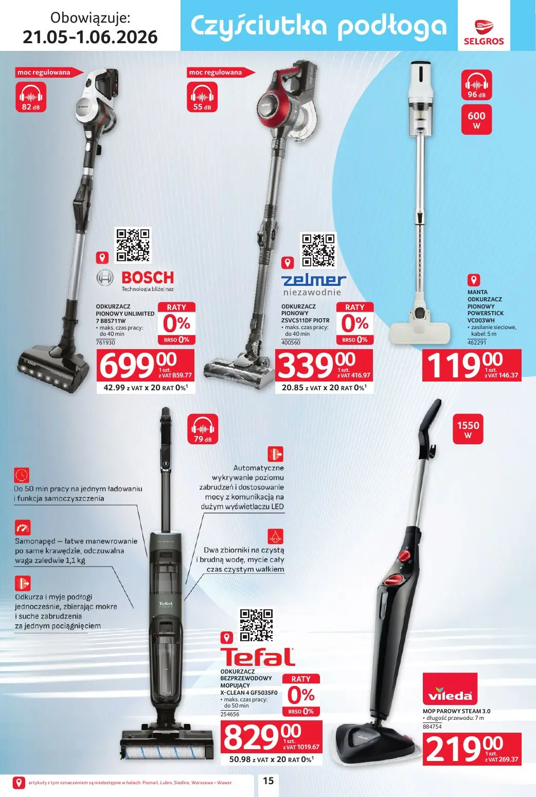 gazetka promocyjna SELGROS Katalog Sprzątanie
 - Strona 15