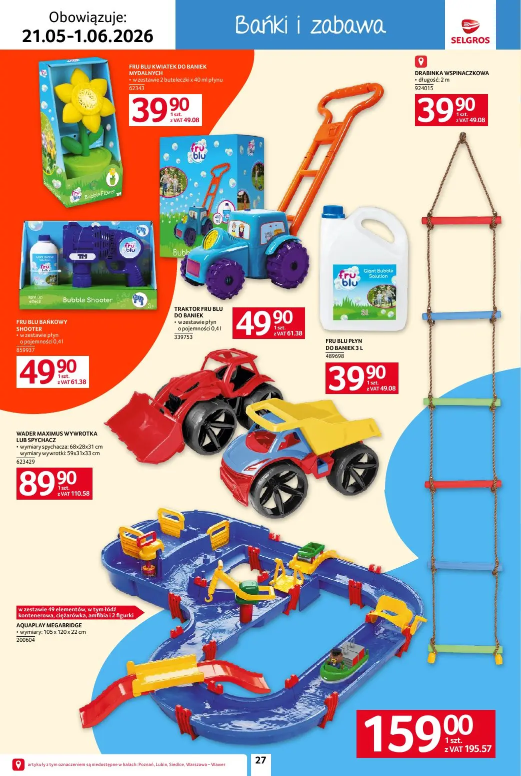 gazetka promocyjna SELGROS Katalog Dzień Dziecka - Strona 27