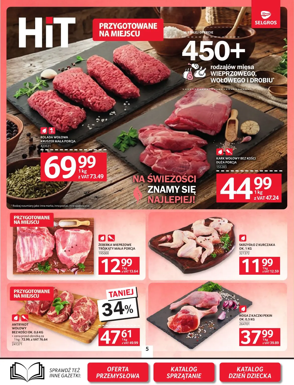 gazetka promocyjna SELGROS Oferta Spożywcza - Strona 5