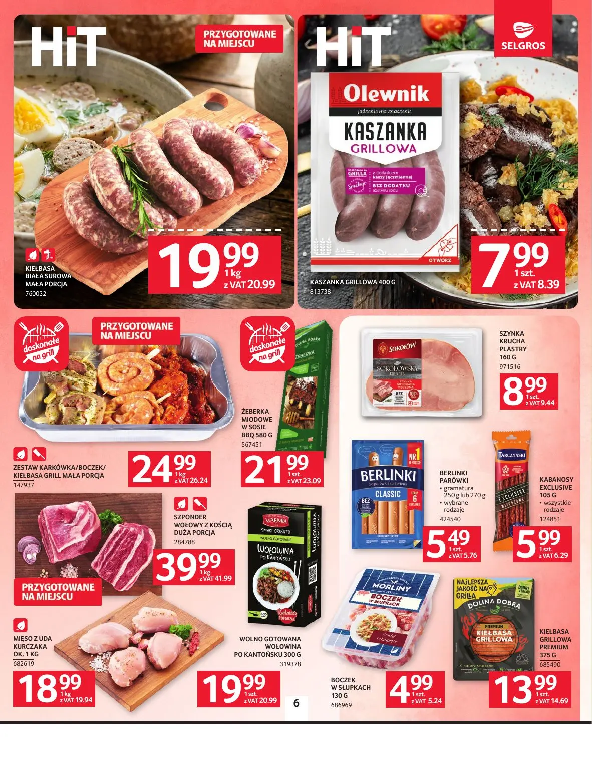 gazetka promocyjna SELGROS Oferta Spożywcza - Strona 6