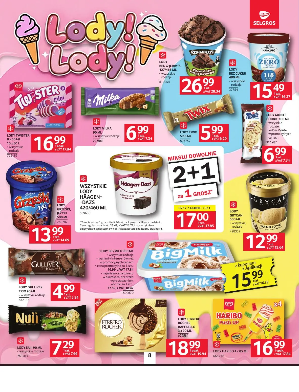 gazetka promocyjna SELGROS Oferta Spożywcza - Strona 8