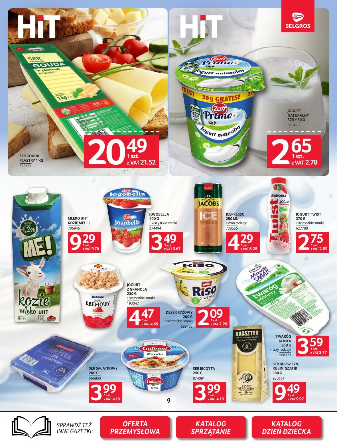gazetka promocyjna SELGROS Oferta Spożywcza - Strona 9