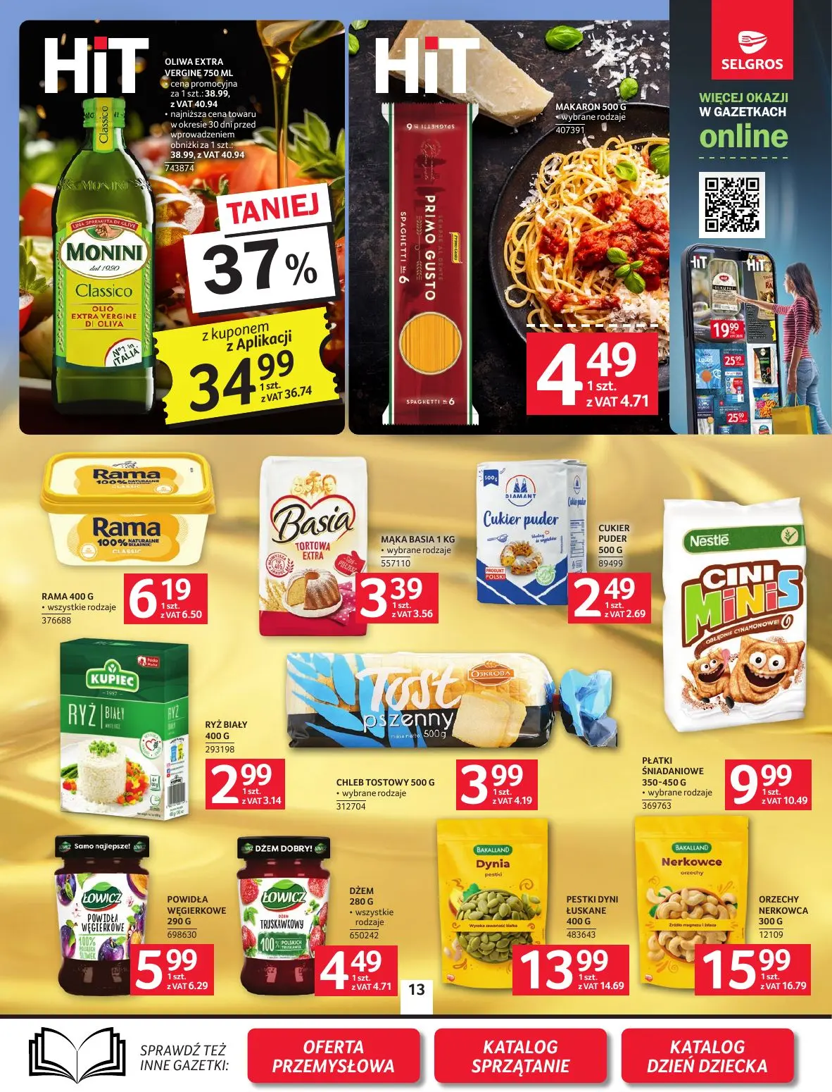 gazetka promocyjna SELGROS Oferta Spożywcza - Strona 13