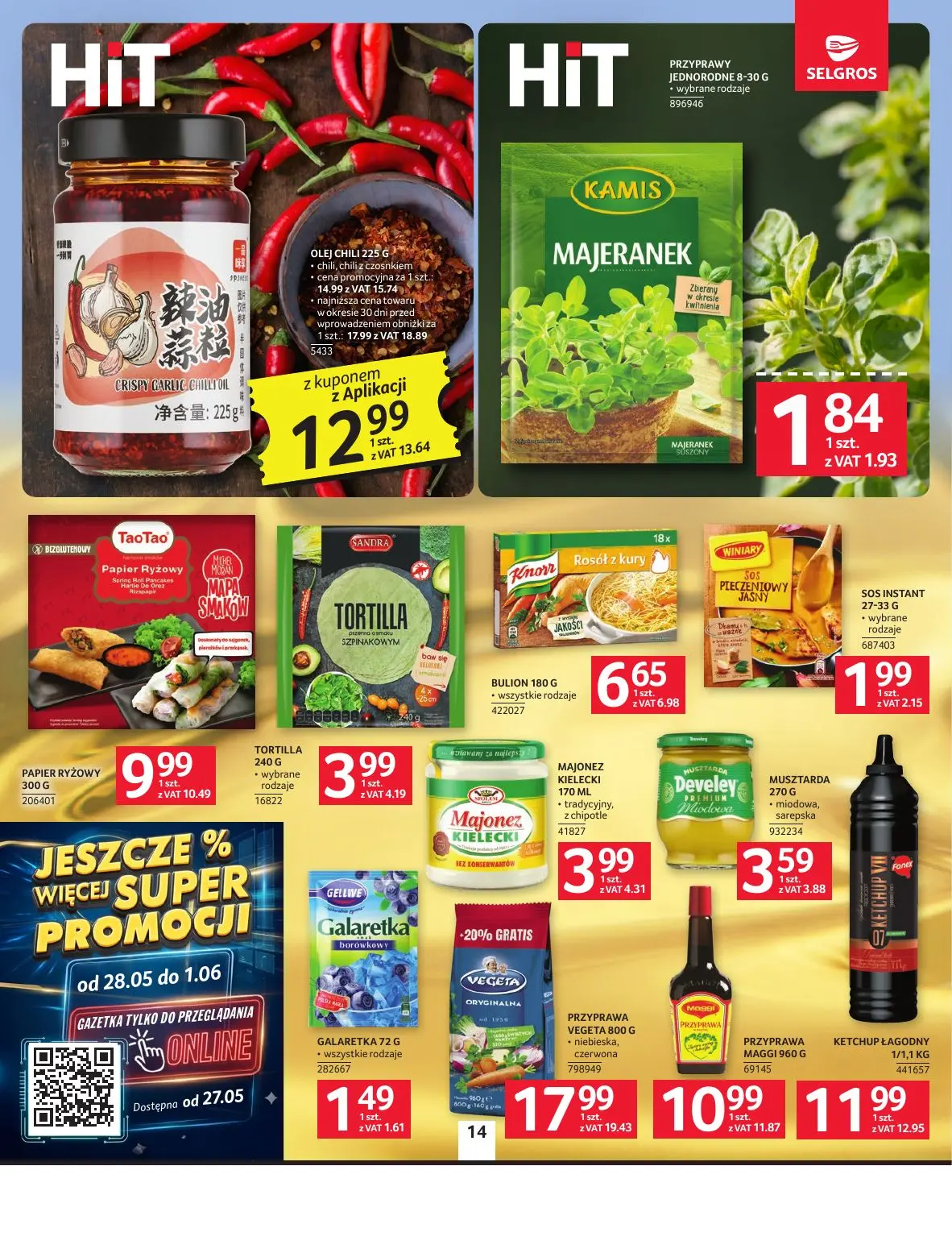 gazetka promocyjna SELGROS Oferta Spożywcza - Strona 14