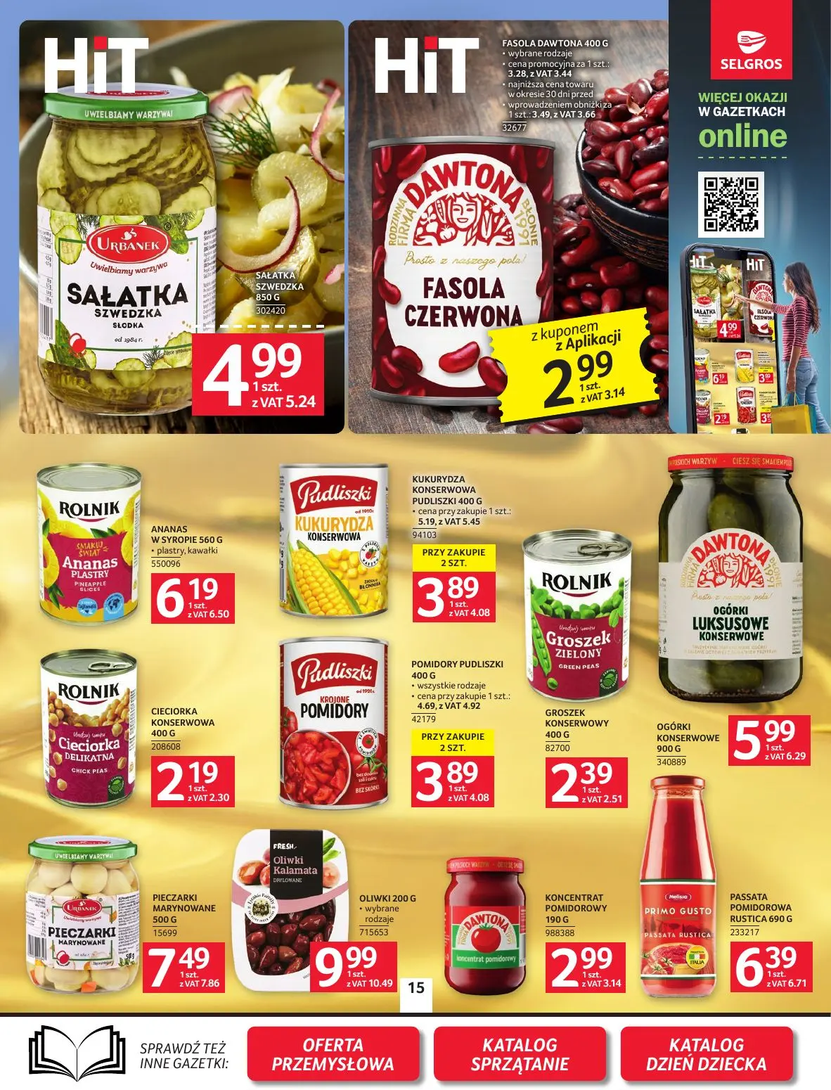 gazetka promocyjna SELGROS Oferta Spożywcza - Strona 15