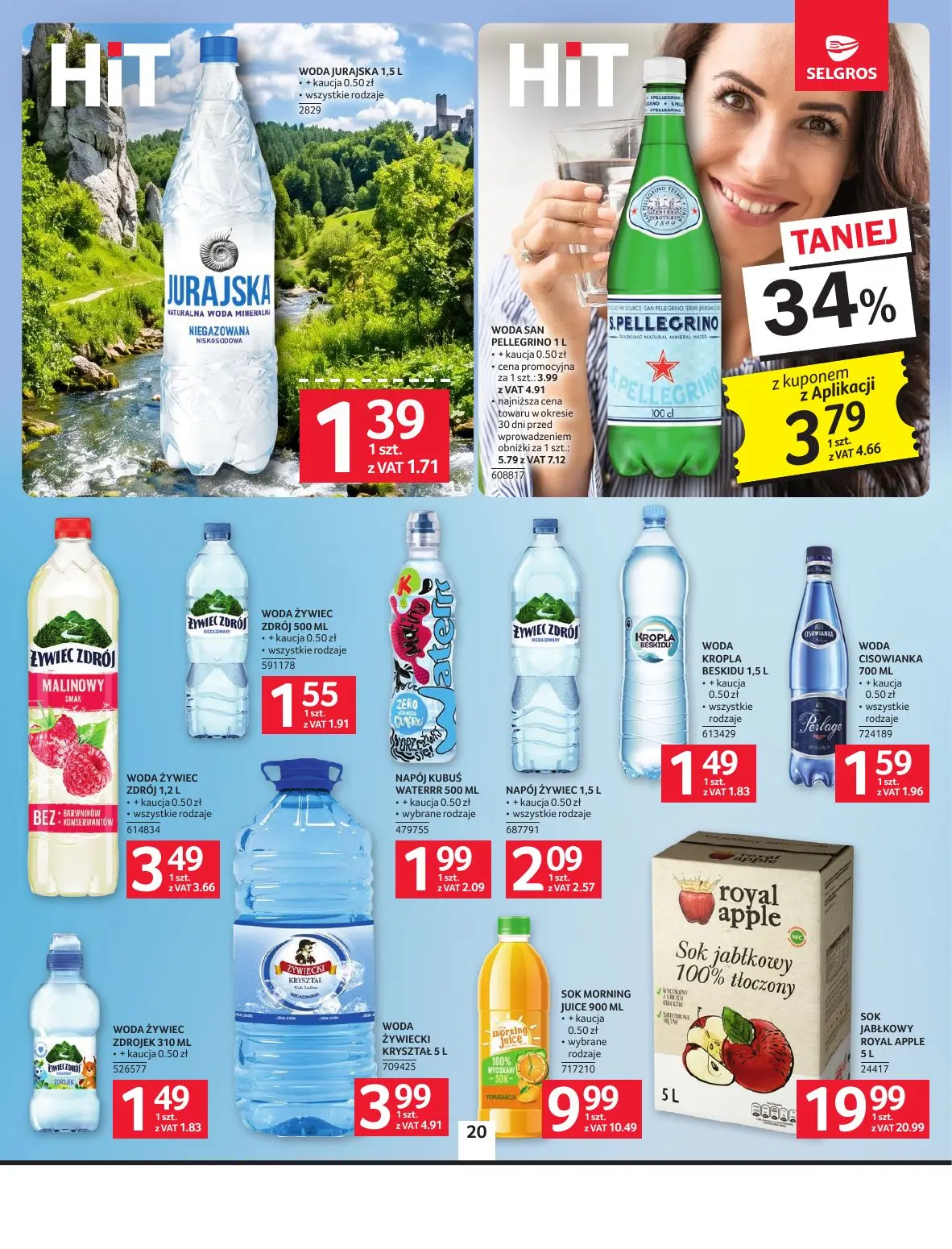 gazetka promocyjna SELGROS Oferta Spożywcza - Strona 20