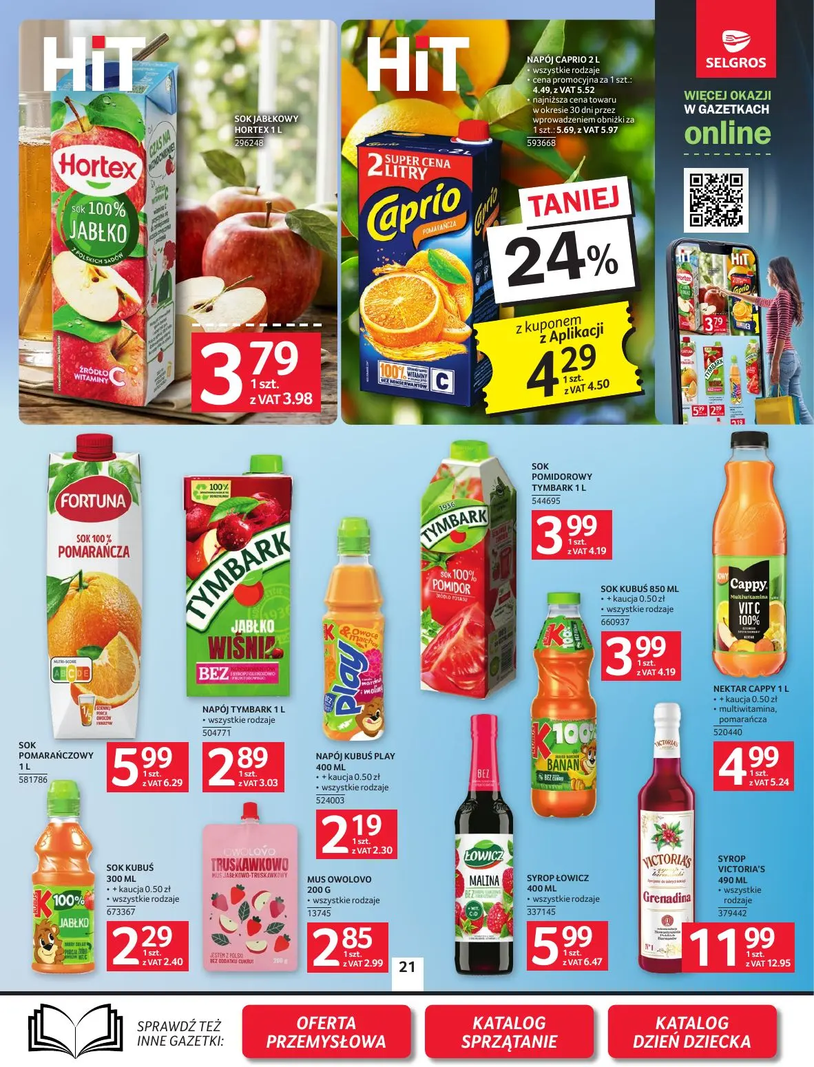 gazetka promocyjna SELGROS Oferta Spożywcza - Strona 21