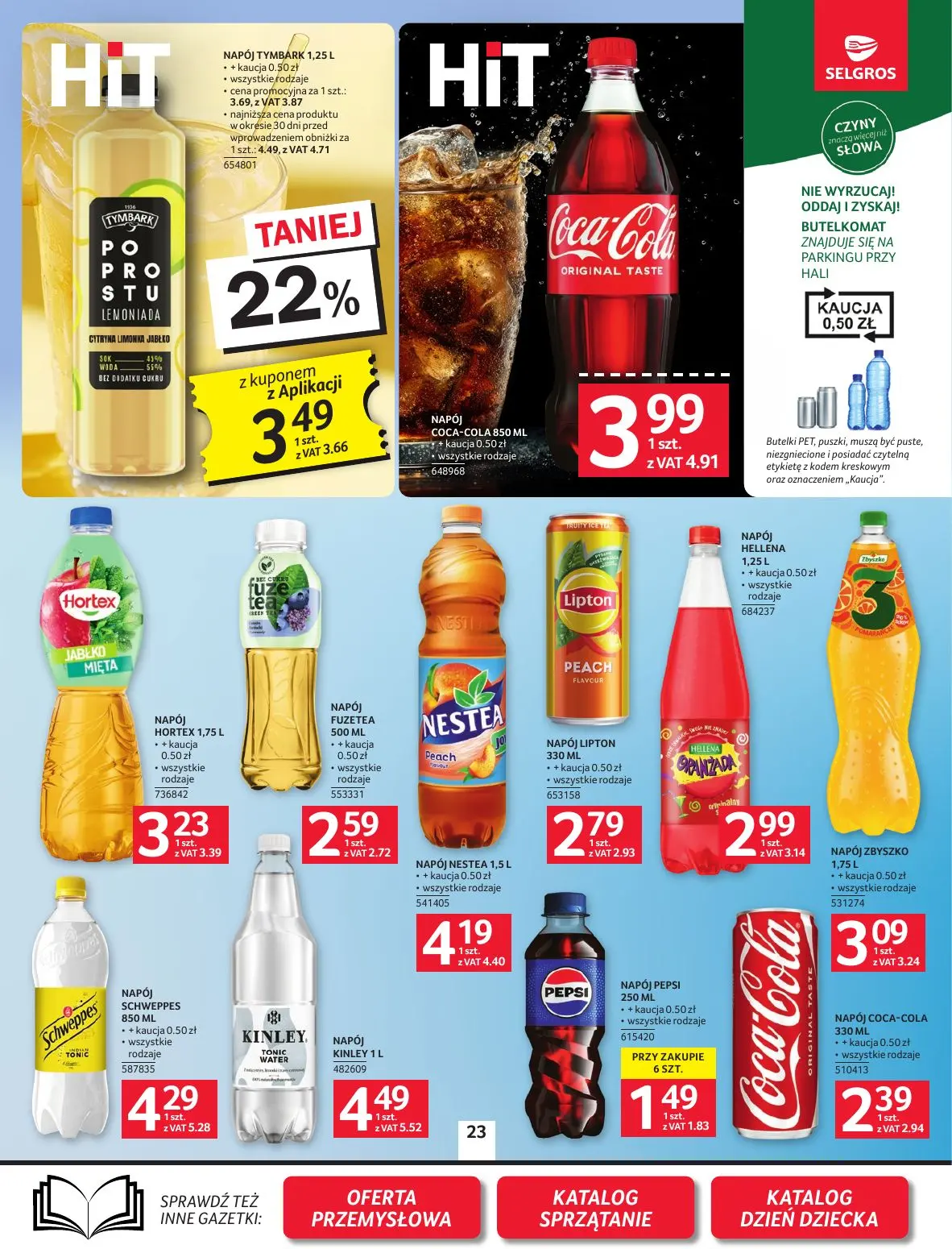 gazetka promocyjna SELGROS Oferta Spożywcza - Strona 23