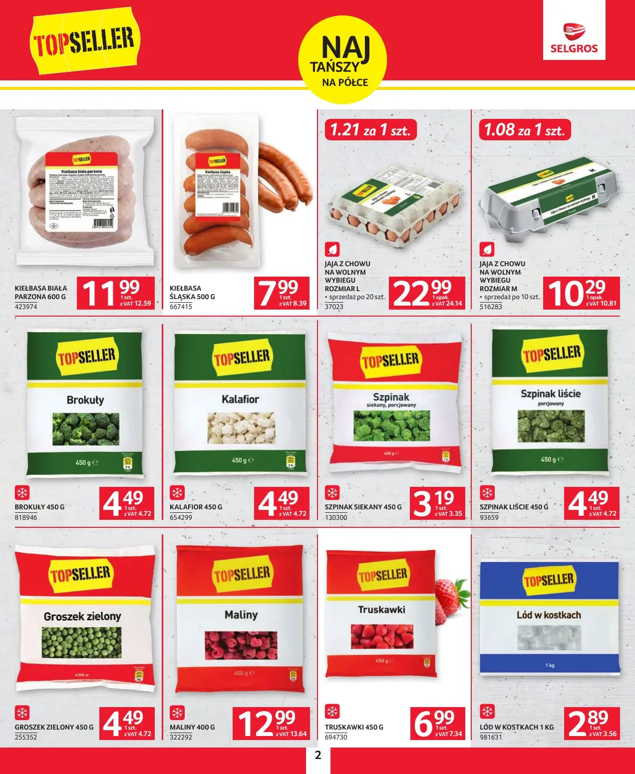 gazetka promocyjna SELGROS Katalog Topseller

 - Strona 2