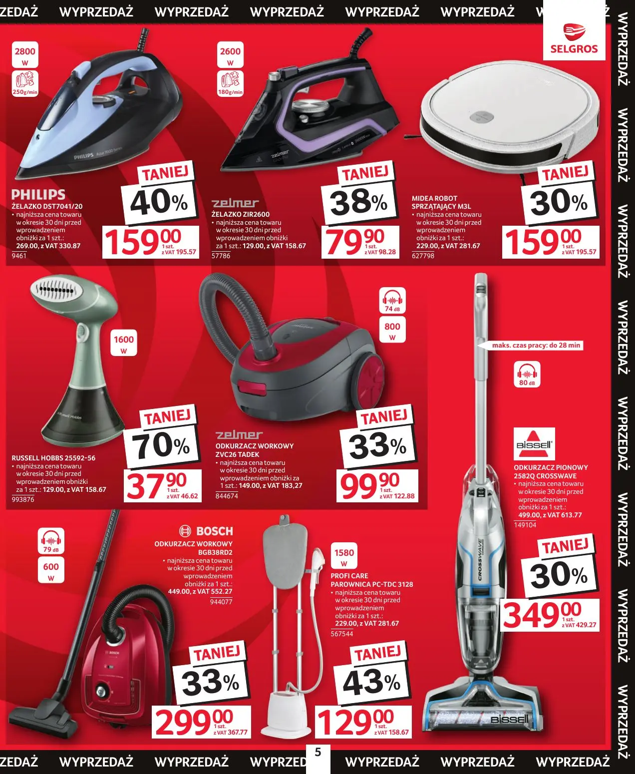 gazetka promocyjna SELGROS Katalog Wielka Wyprzedaż - Strona 5