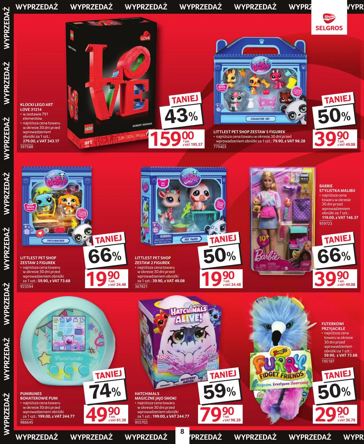 gazetka promocyjna SELGROS Katalog Wielka Wyprzedaż - Strona 8