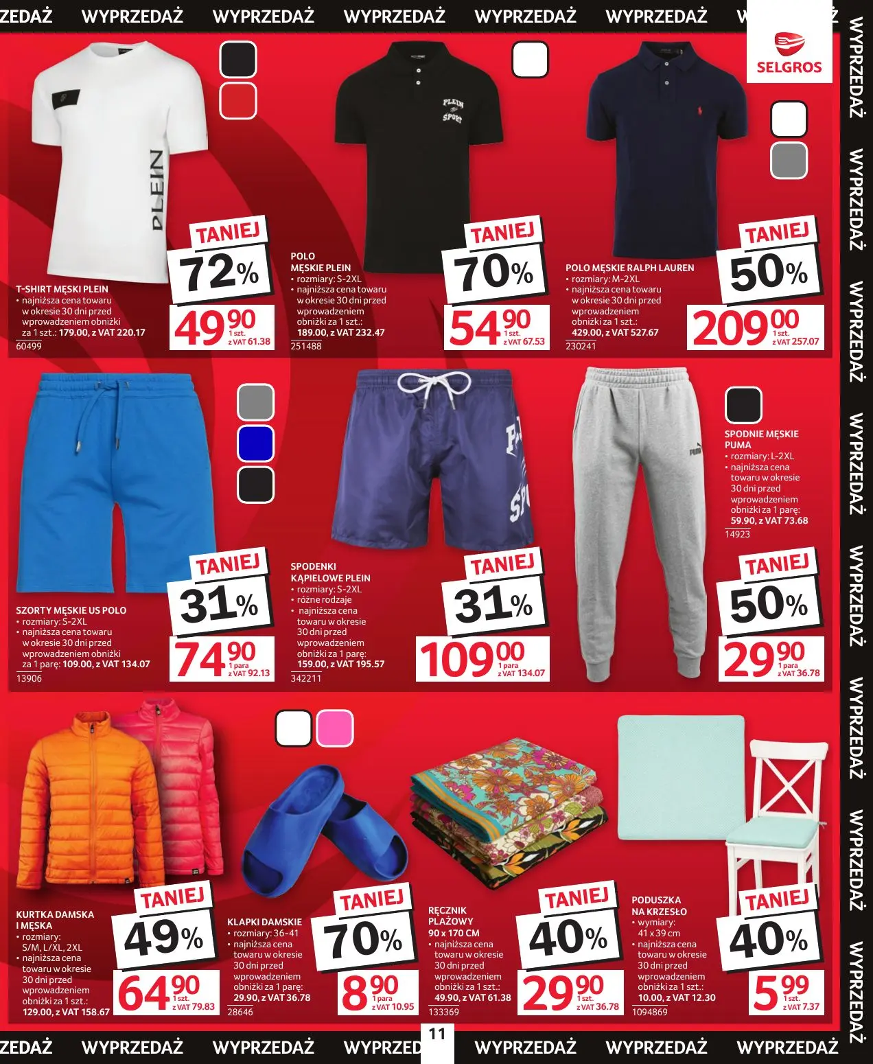 gazetka promocyjna SELGROS Katalog Wielka Wyprzedaż - Strona 11