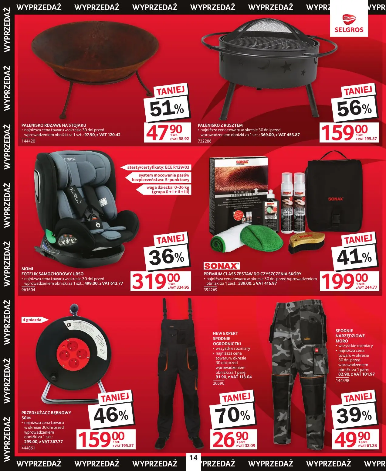 gazetka promocyjna SELGROS Katalog Wielka Wyprzedaż - Strona 14