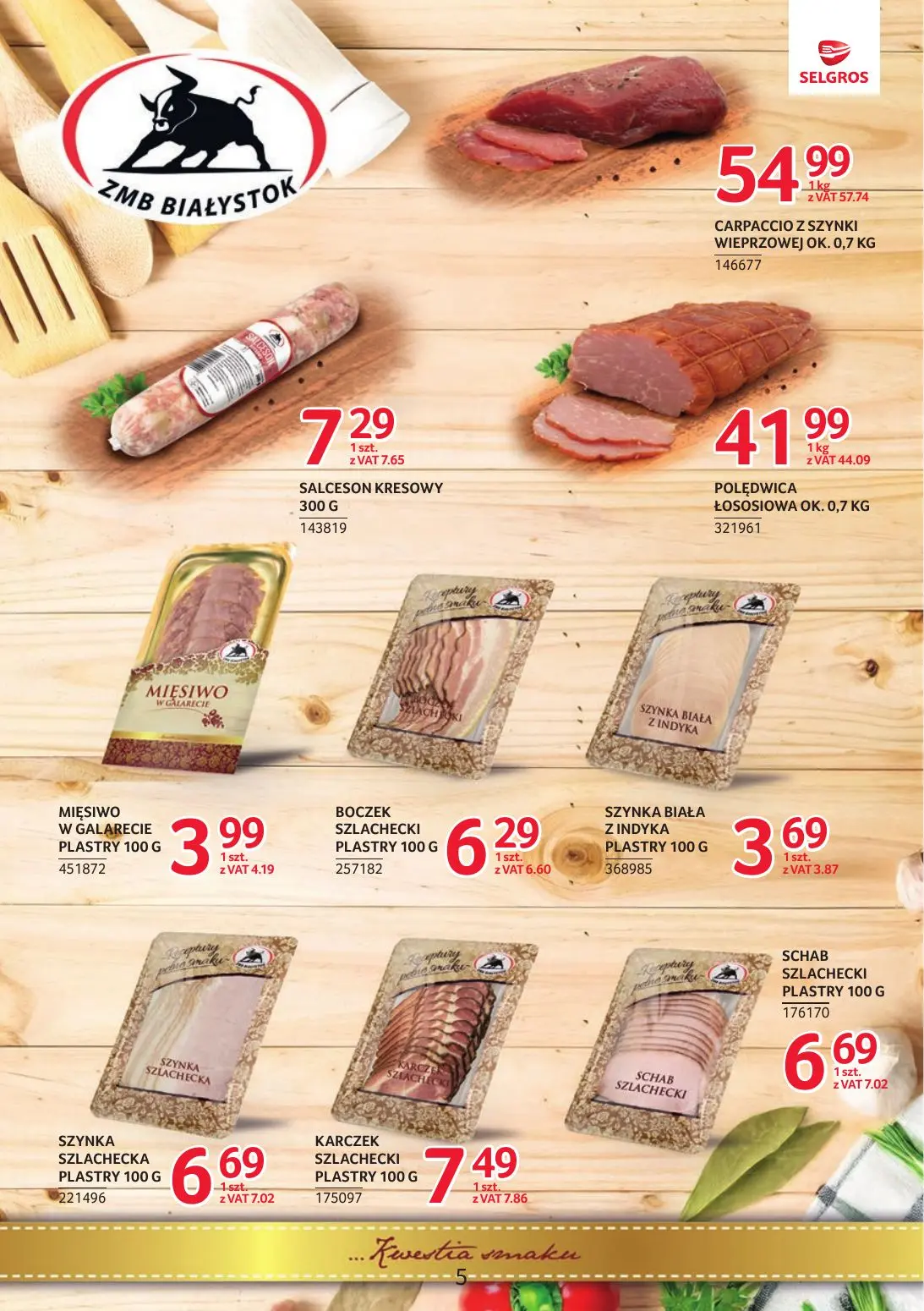 gazetka promocyjna SELGROS Markowe Produkty - Strona 5