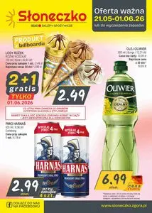 Gazetka promocyjna Słoneczko, ważna od 2026-05-21 do 2026-06-01.