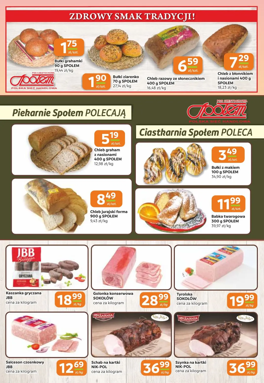 gazetka promocyjna Społem Częstochowa  - Strona 2