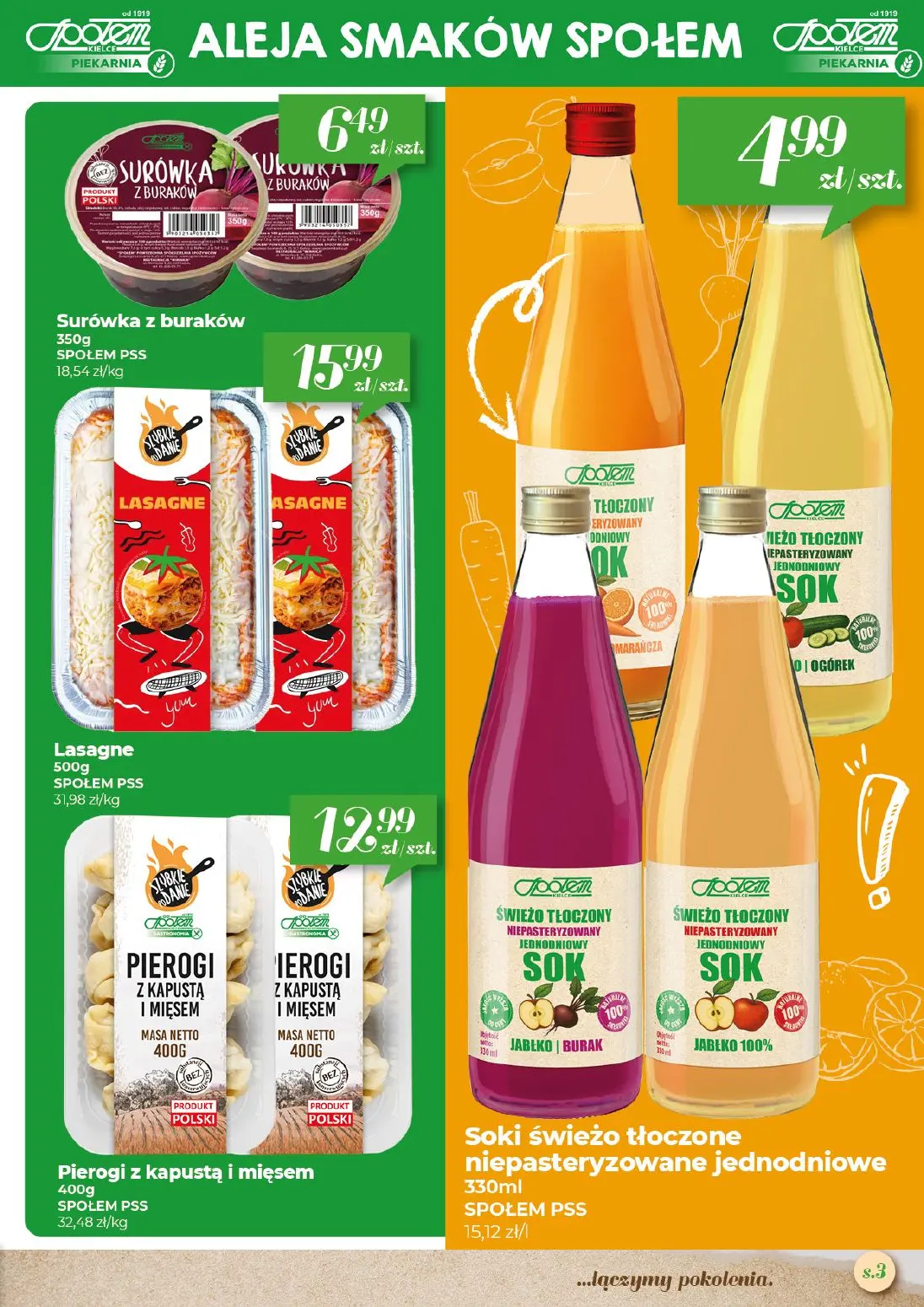gazetka promocyjna Społem Kielce  - Strona 3