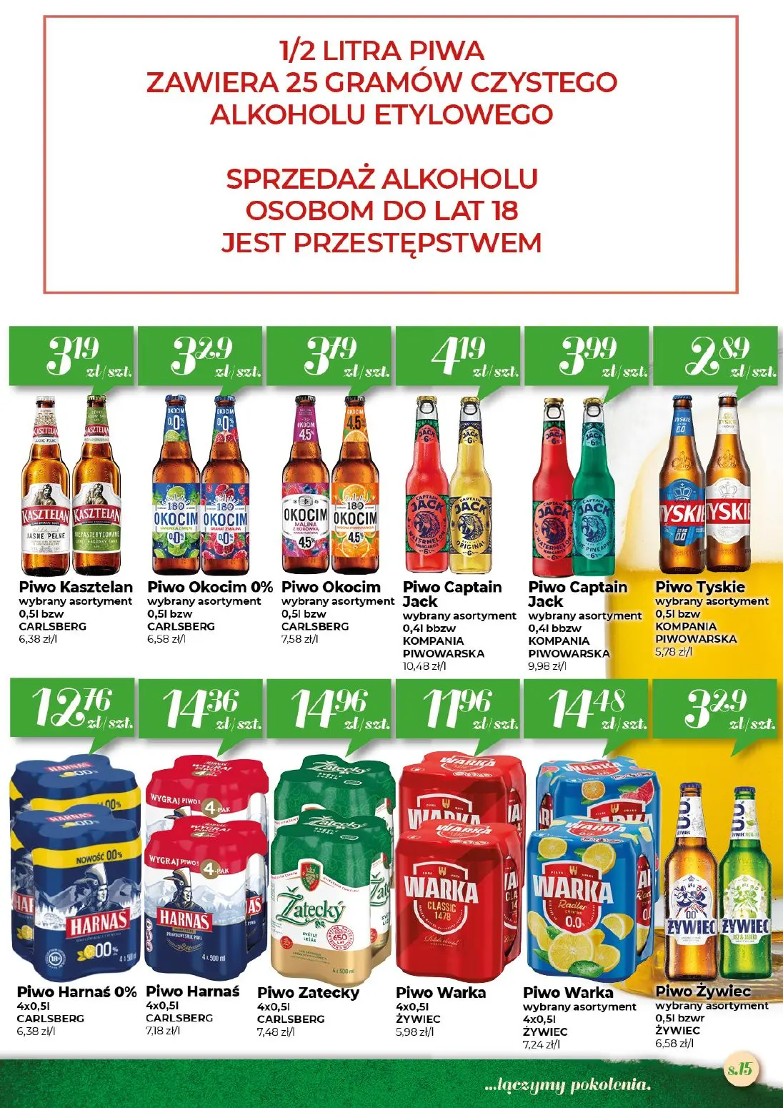 gazetka promocyjna Społem Kielce  - Strona 15