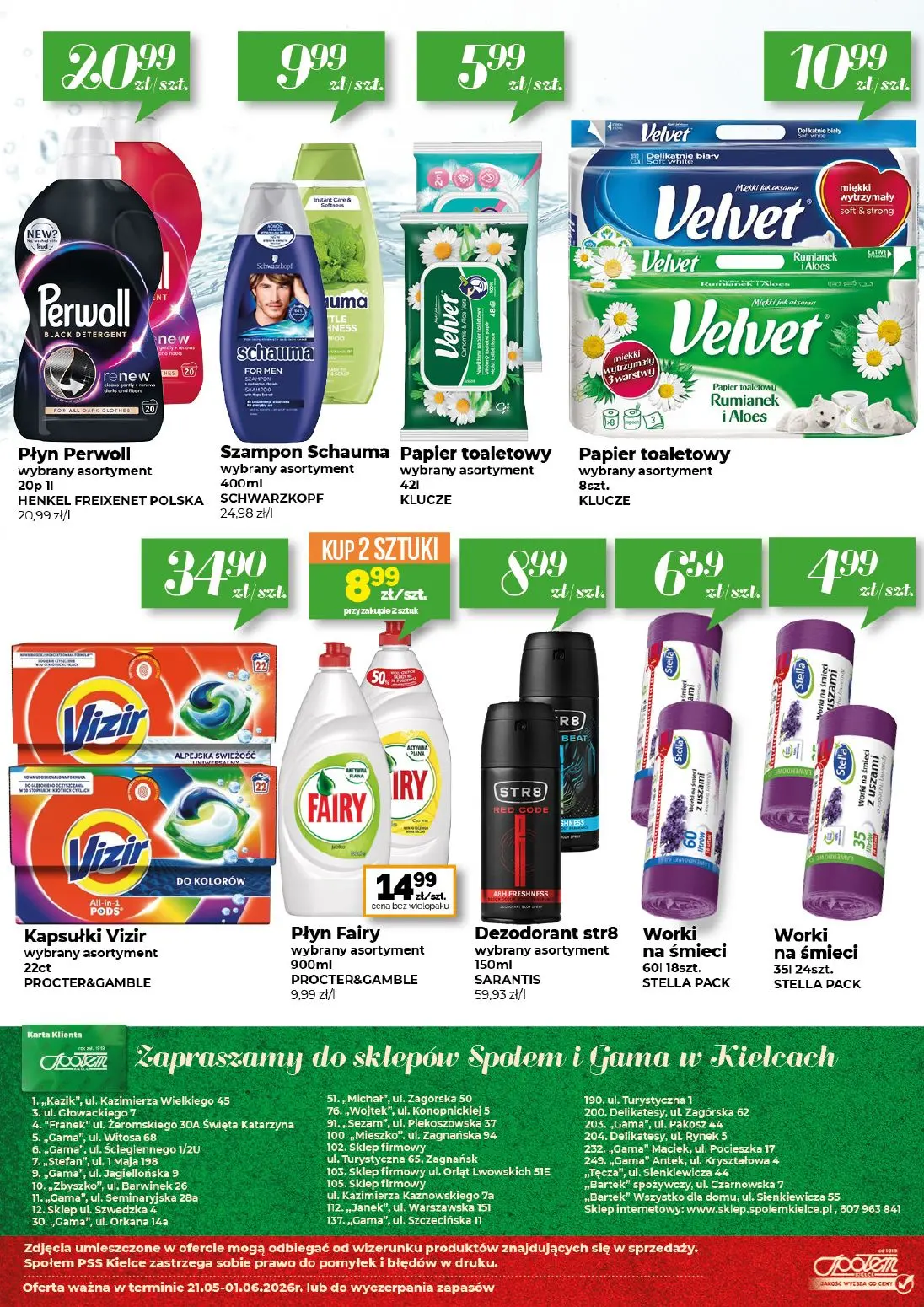 gazetka promocyjna Społem Kielce  - Strona 16