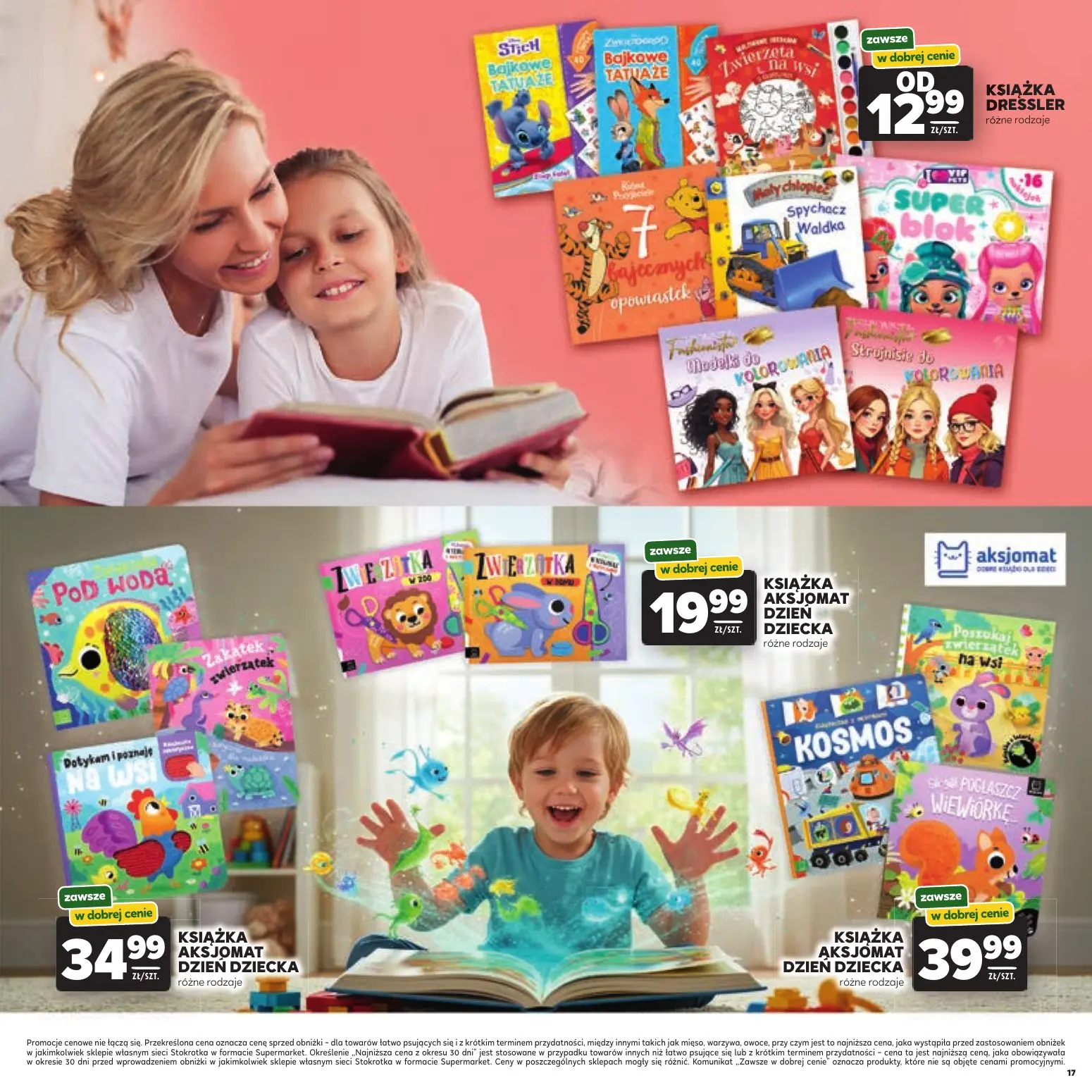 gazetka promocyjna Stokrotka Supermarket Dzień Matki i Dziecka - Strona 17