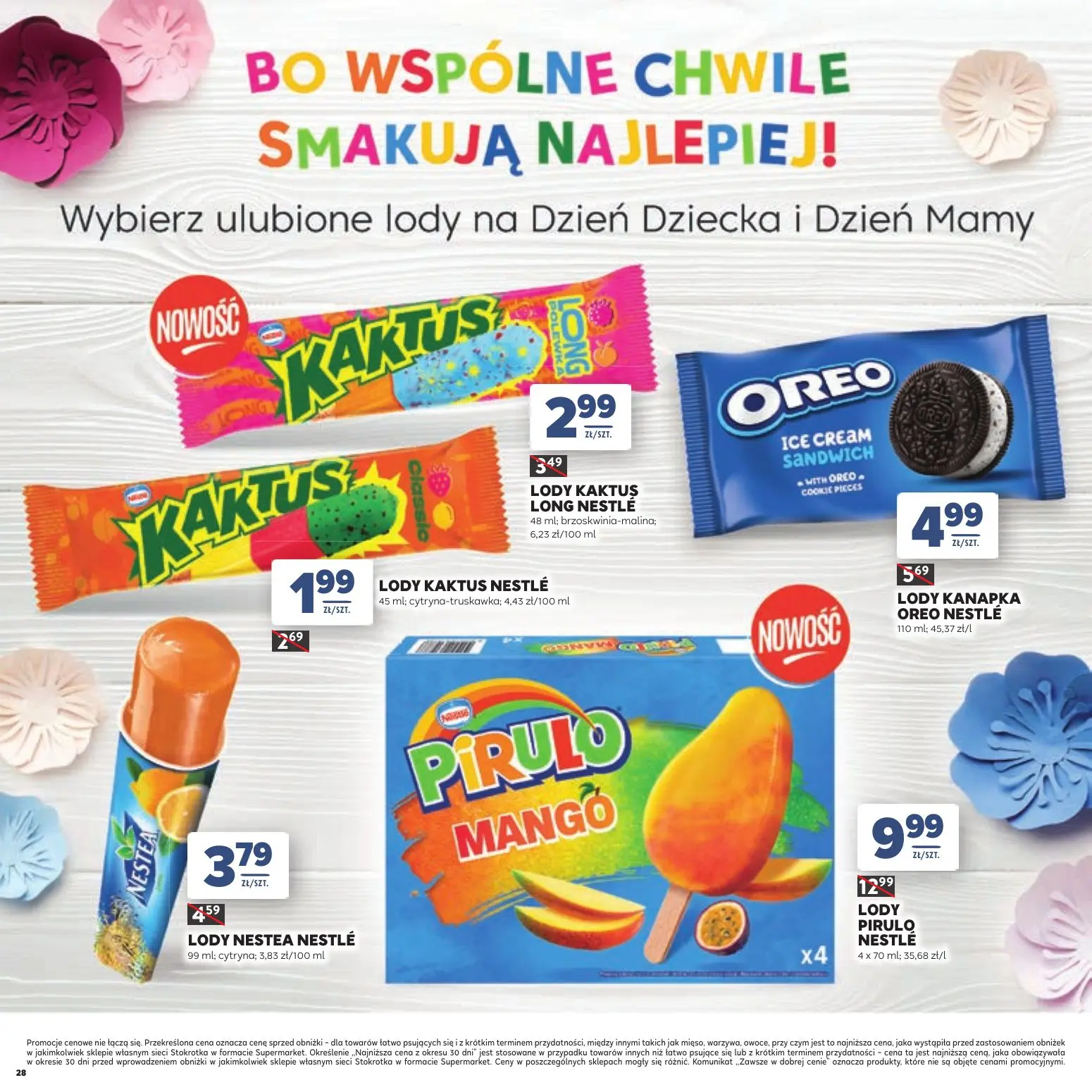 gazetka promocyjna Stokrotka Supermarket Dzień Matki i Dziecka - Strona 28
