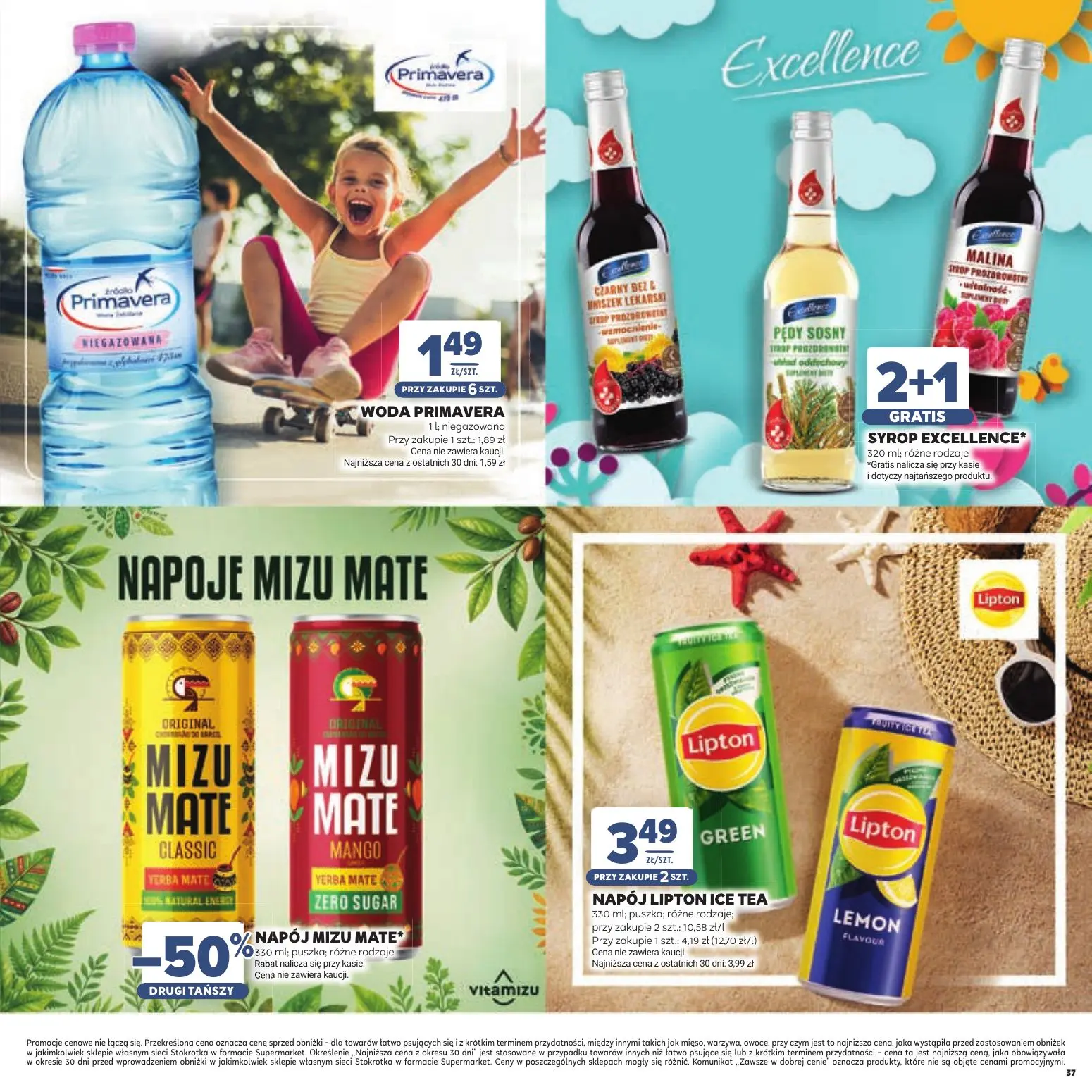 gazetka promocyjna Stokrotka Supermarket Dzień Matki i Dziecka - Strona 37