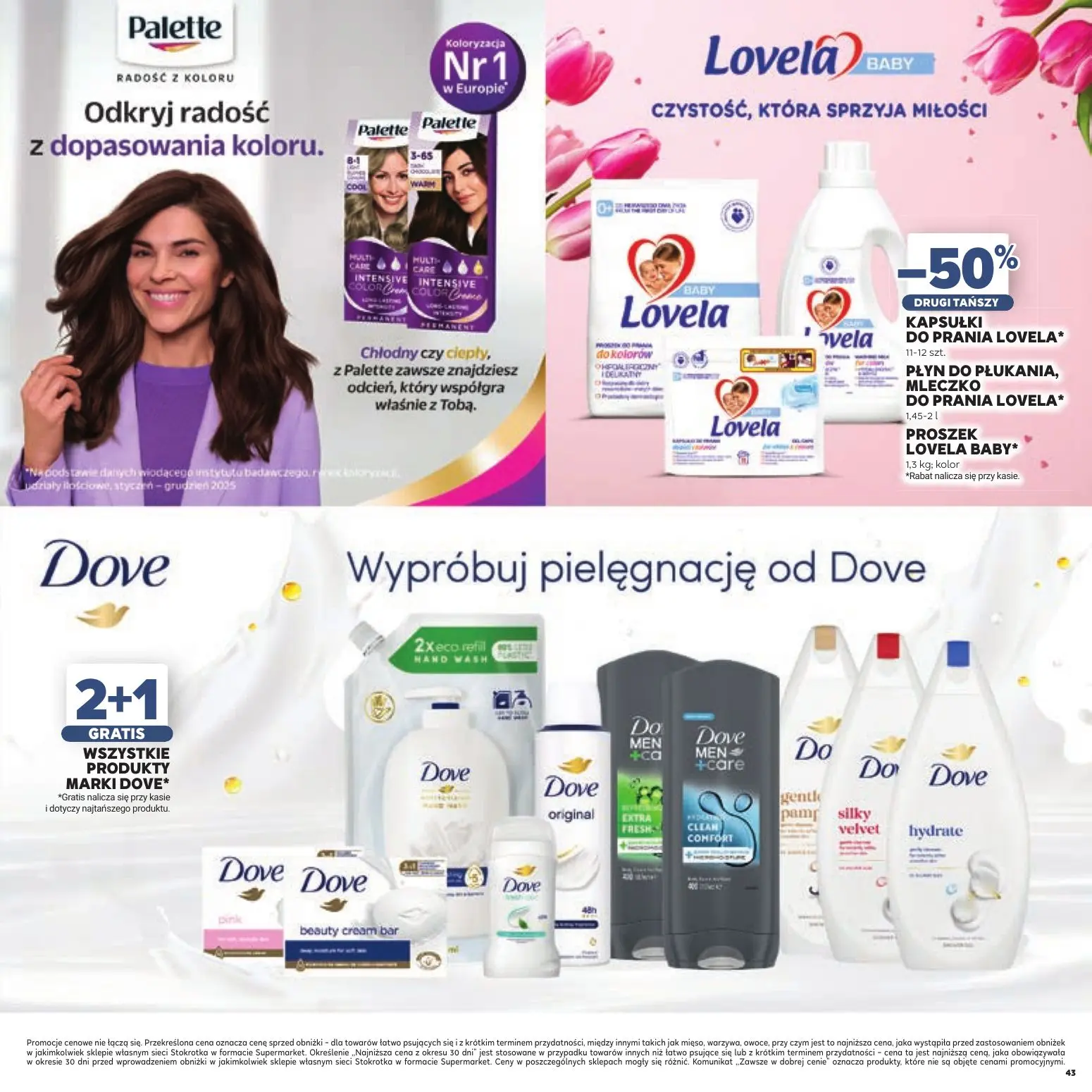 gazetka promocyjna Stokrotka Supermarket Dzień Matki i Dziecka - Strona 43