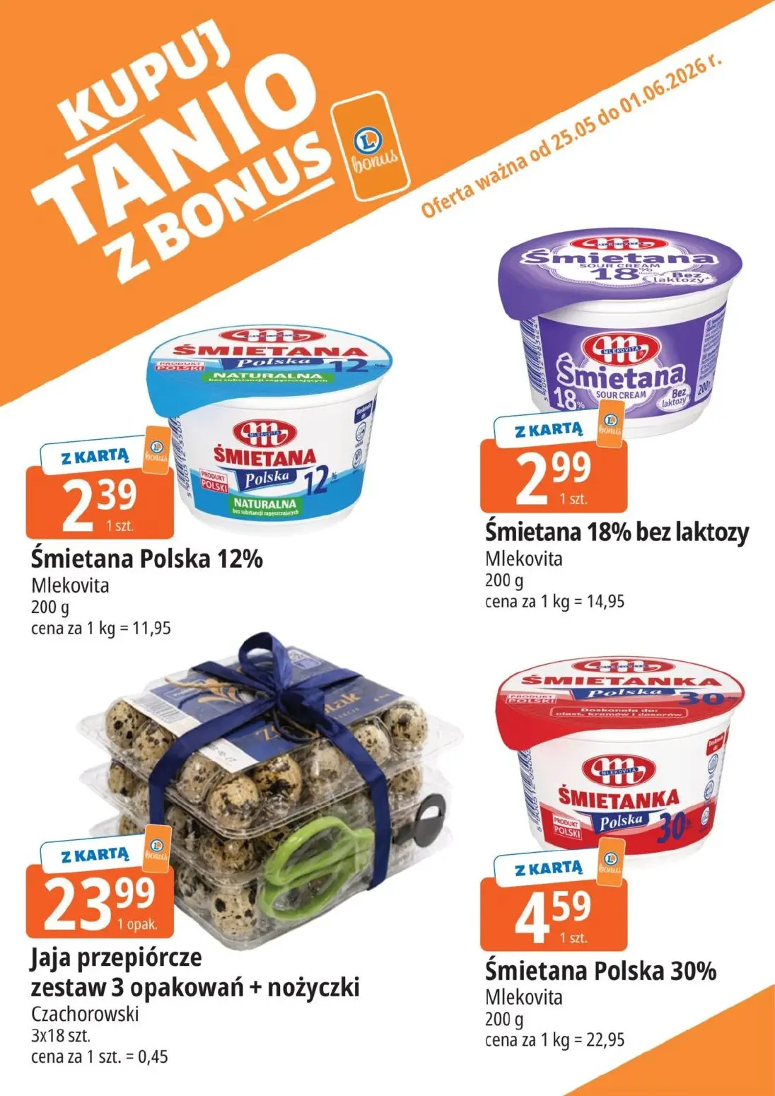 gazetka promocyjna E.Leclerc Tupuj tanio z bonus - Strona 4