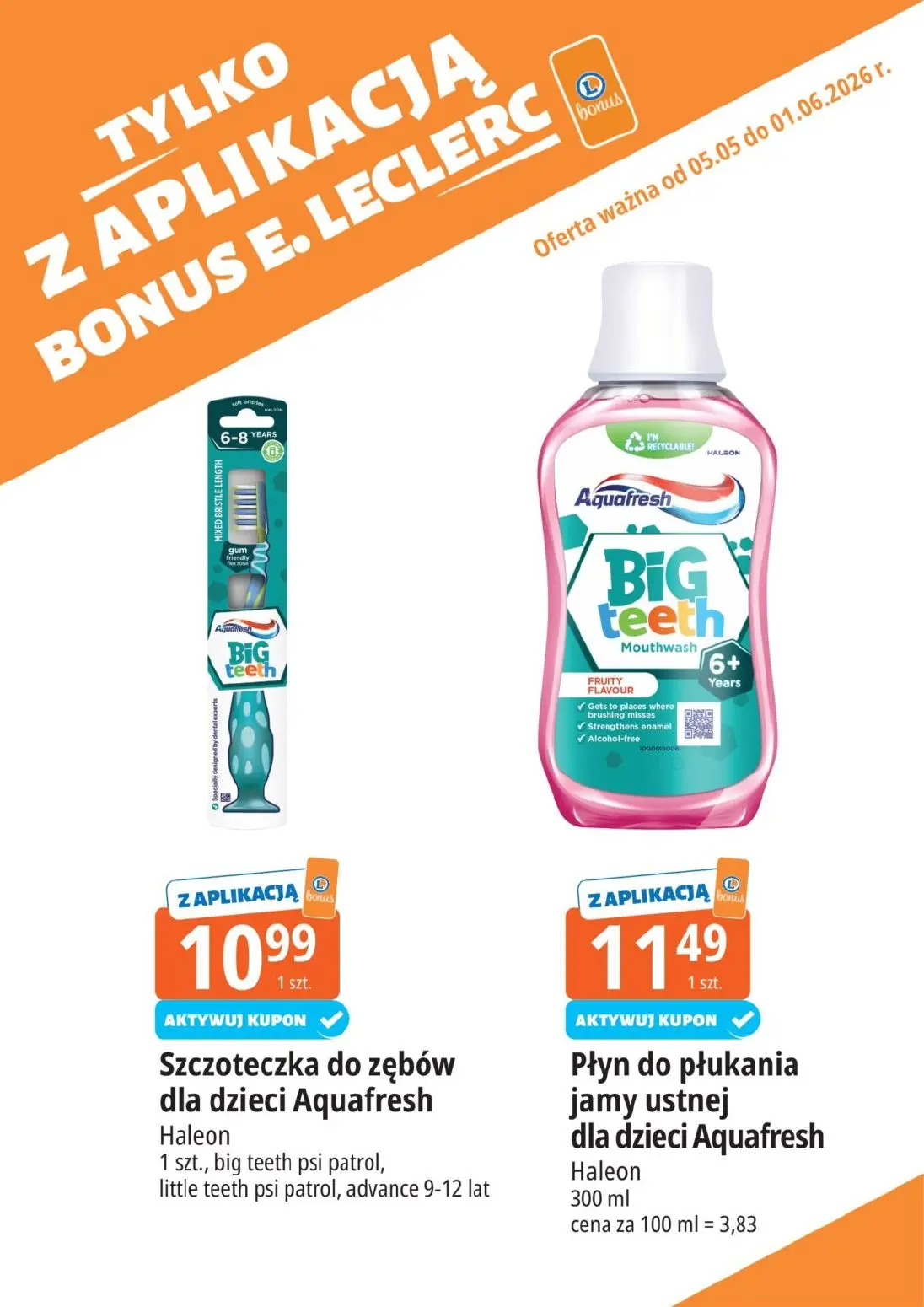gazetka promocyjna E.Leclerc Tupuj tanio z bonus - Strona 14
