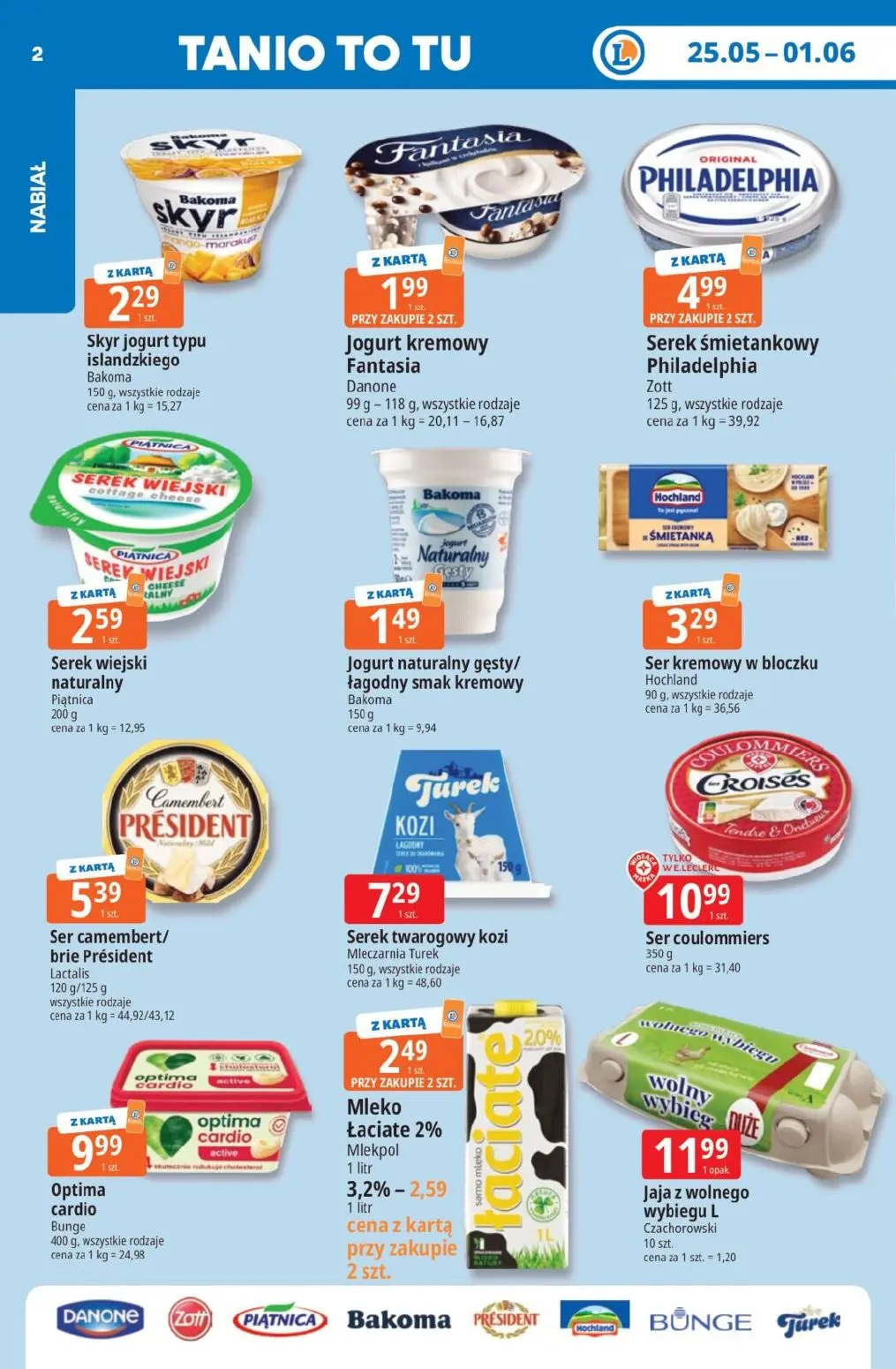 gazetka promocyjna E.Leclerc Tanio to tu - Strona 2