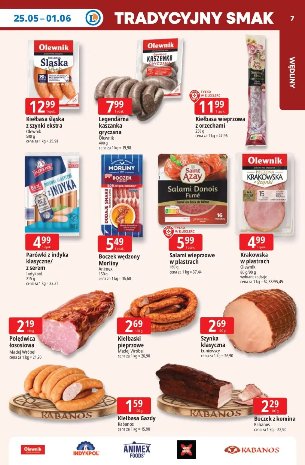 gazetka promocyjna E.Leclerc Tanio to tu - Strona 7