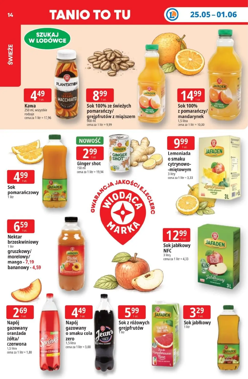 gazetka promocyjna E.Leclerc Tanio to tu - Strona 14