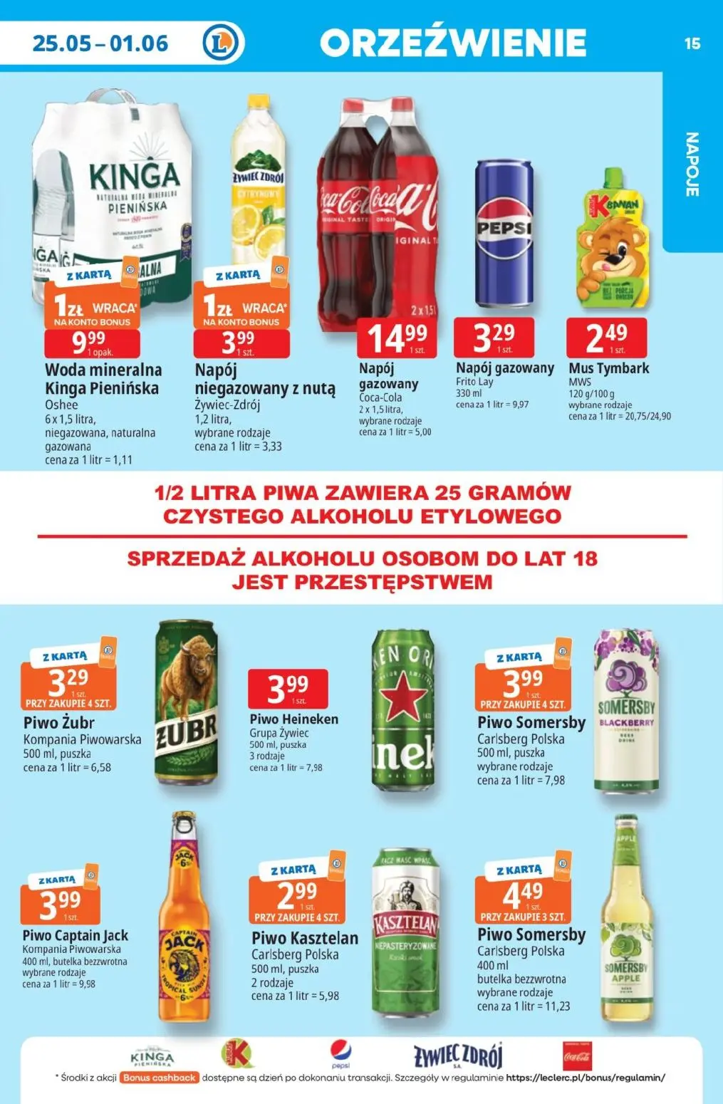gazetka promocyjna E.Leclerc Tanio to tu - Strona 15