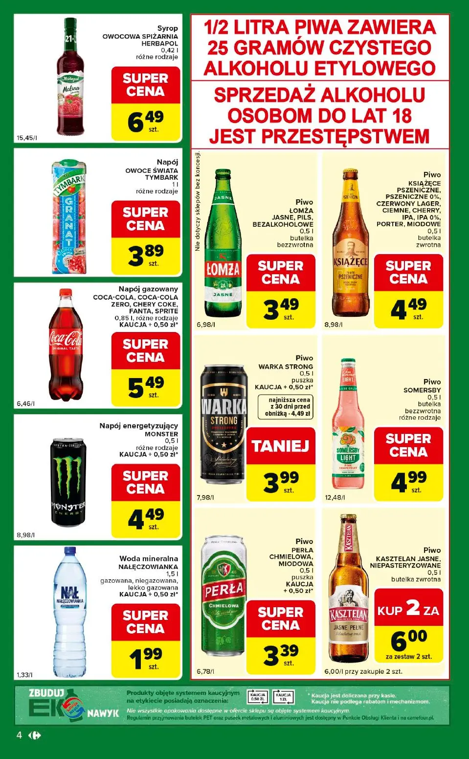 gazetka promocyjna Carrefour Express Zrób zakupy ekspresem - Strona 4