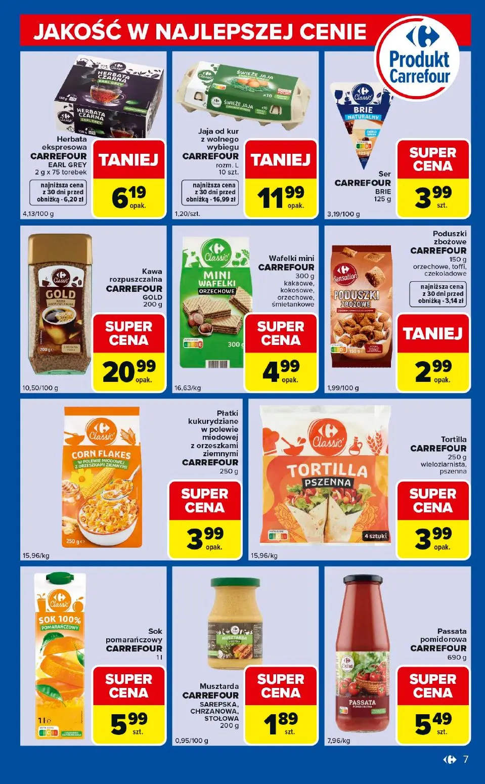 gazetka promocyjna Carrefour Express Zrób zakupy ekspresem - Strona 7