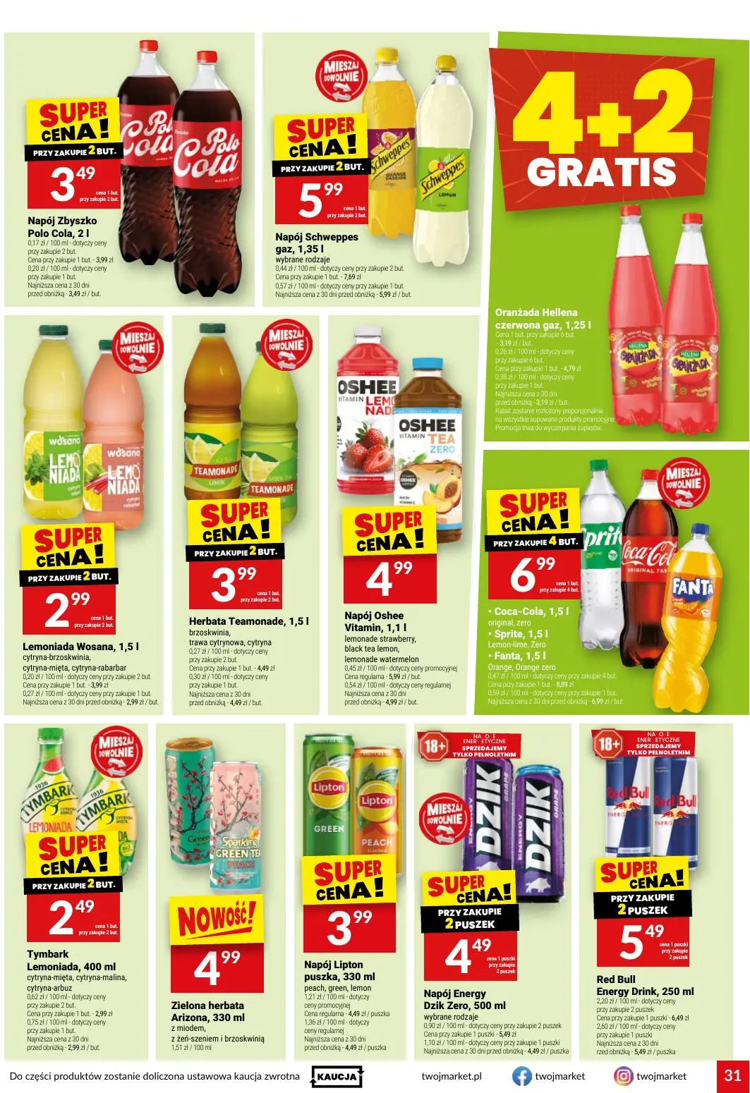 gazetka promocyjna Twój Market Włącz promocje - Strona 31