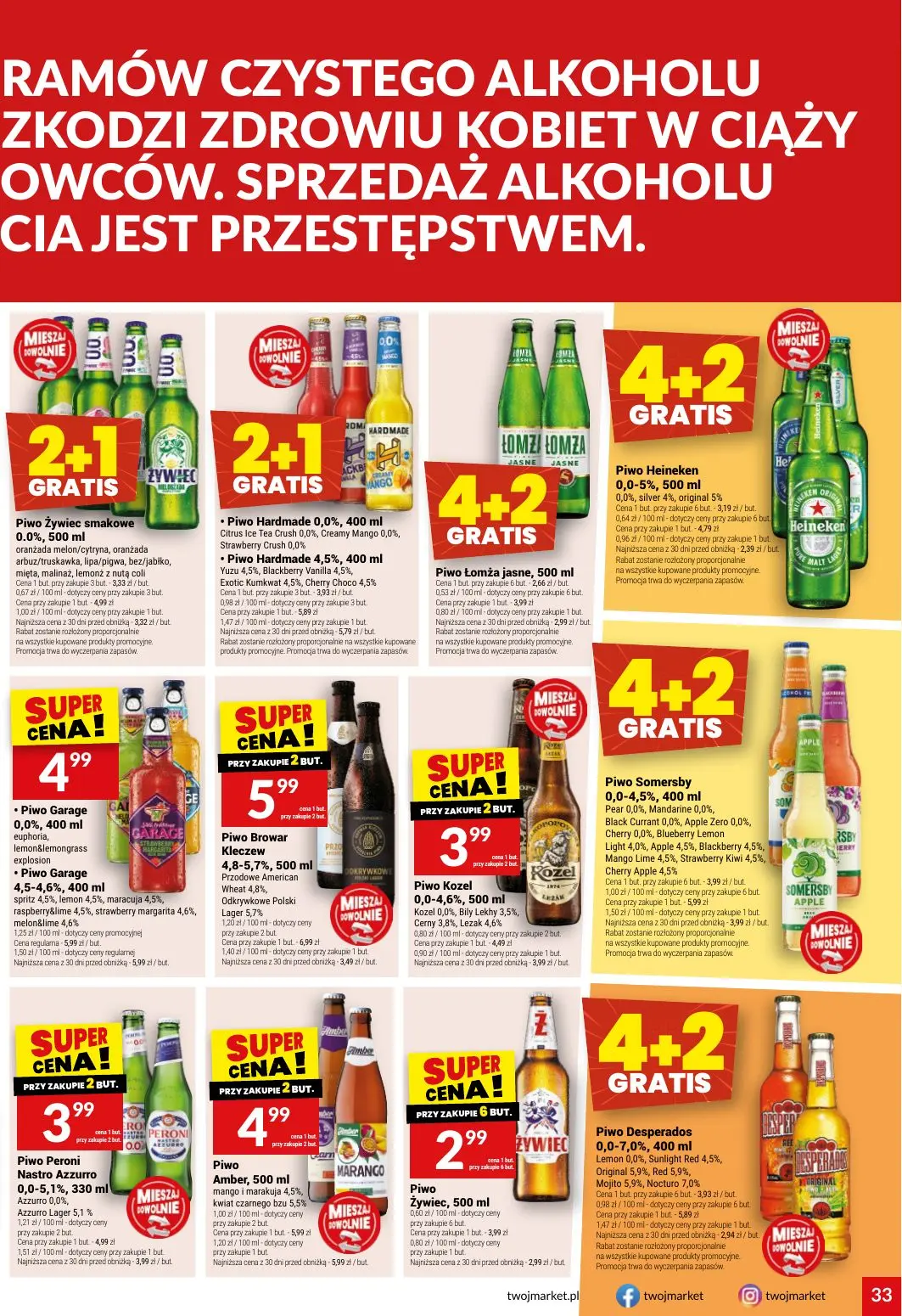gazetka promocyjna Twój Market Włącz promocje - Strona 33