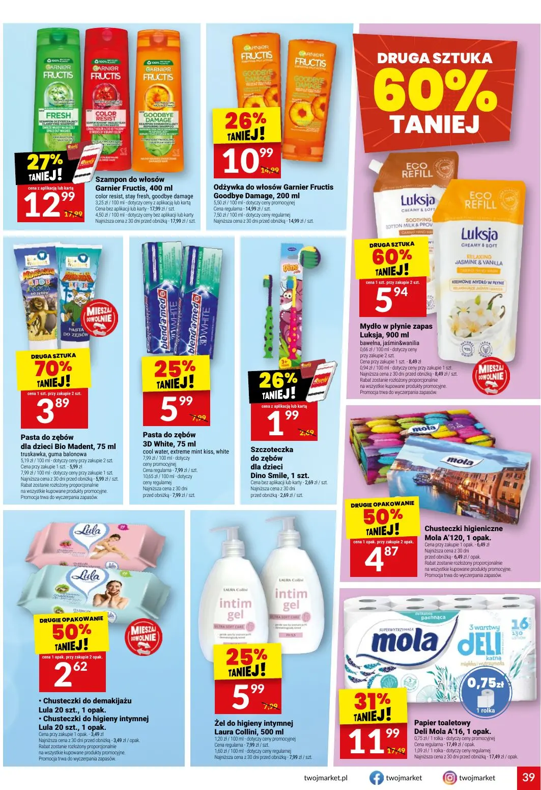 gazetka promocyjna Twój Market Włącz promocje - Strona 39