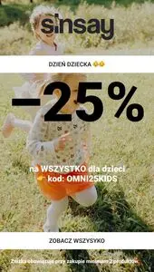 Gazetka promocyjna Sinsay, ważna od 2026-05-28 do 2026-06-01.