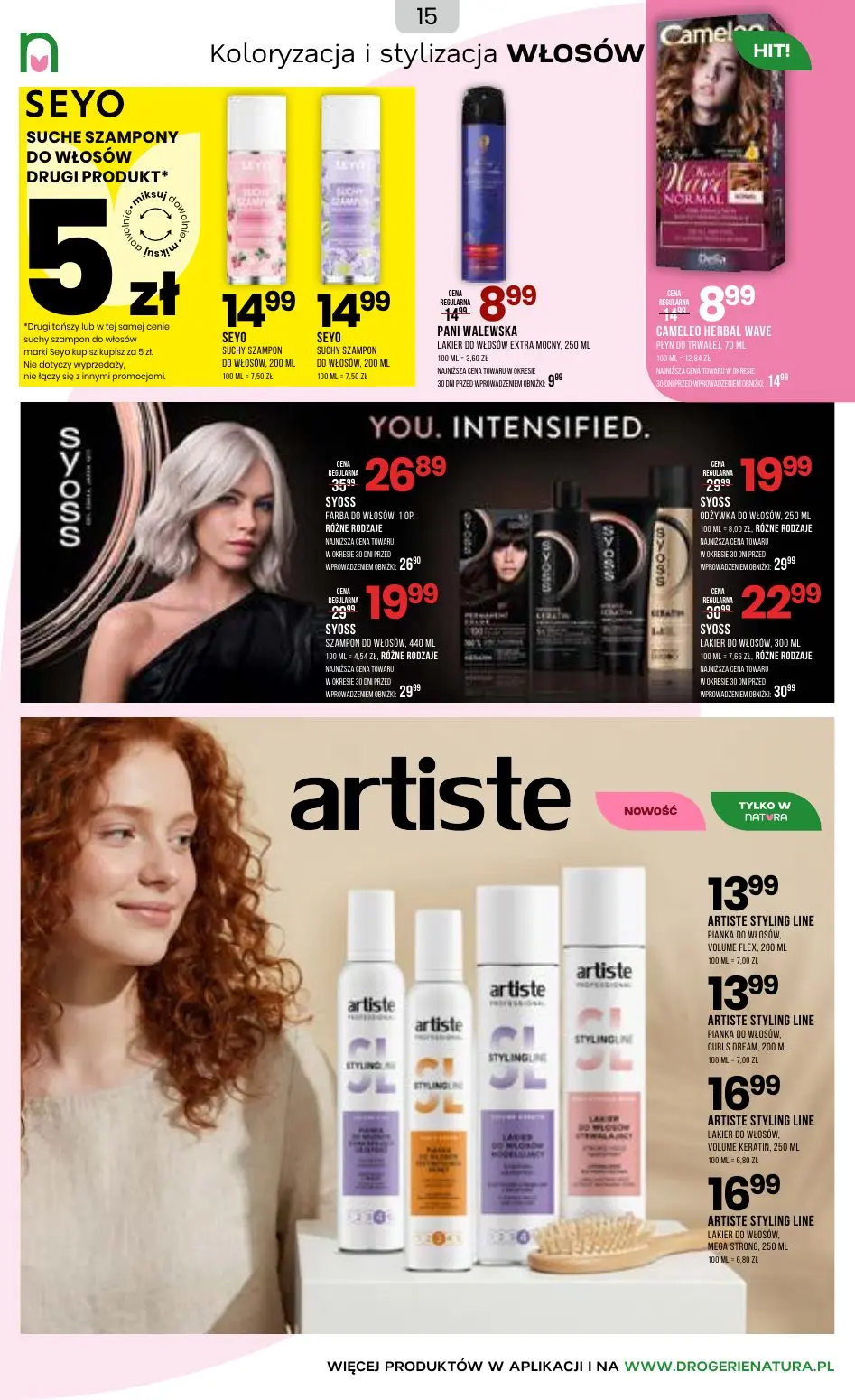 gazetka promocyjna Natura Najlepsze okazje na Dzień Mamy! - Strona 15